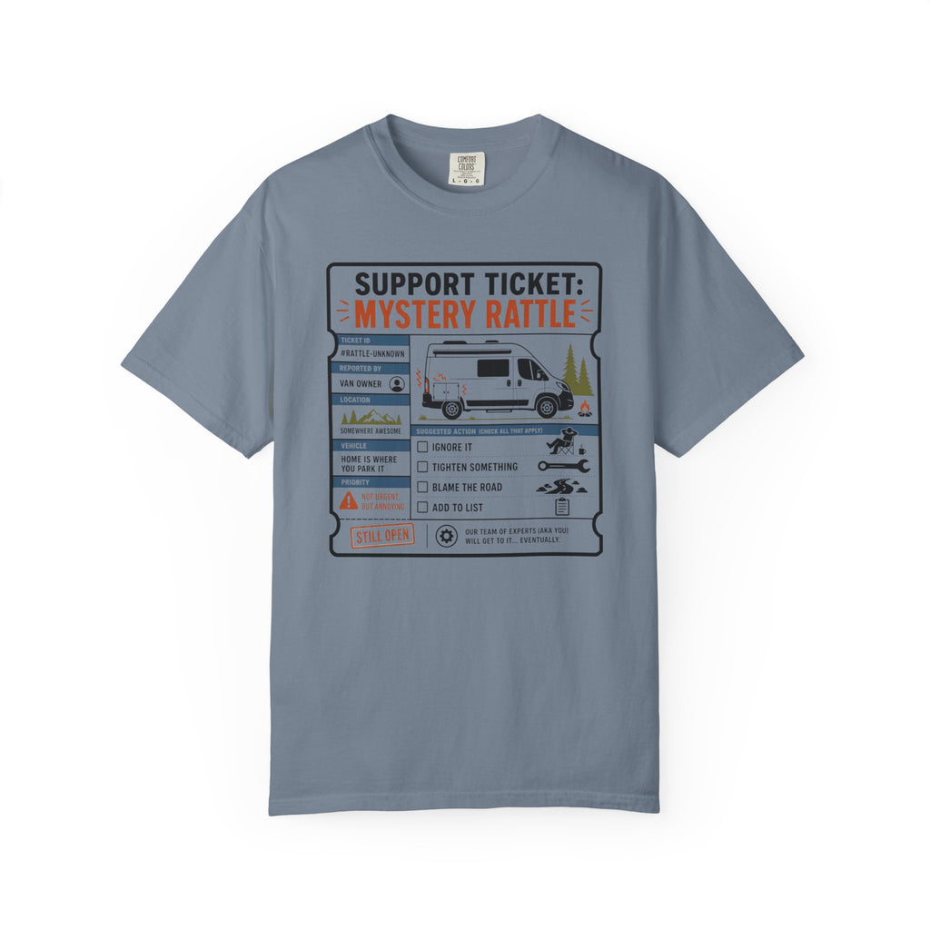 Support Ticket Mystery Rattle - T-Shirt