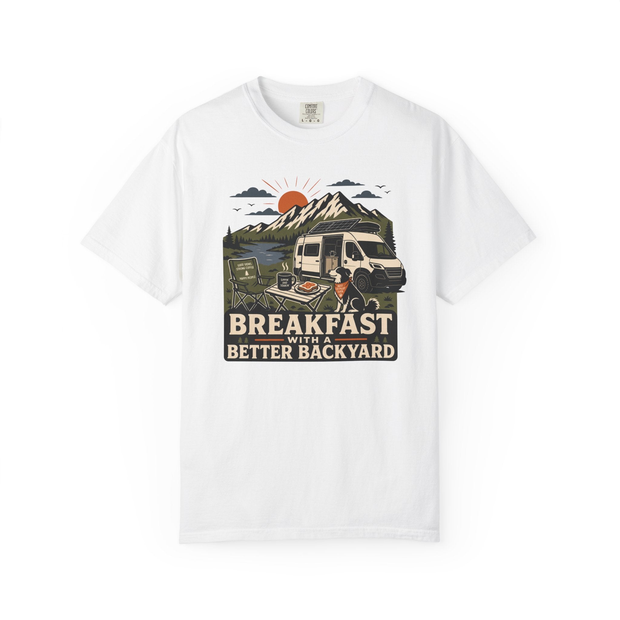 Breakfast With A Better Backyard - T-Shirt
