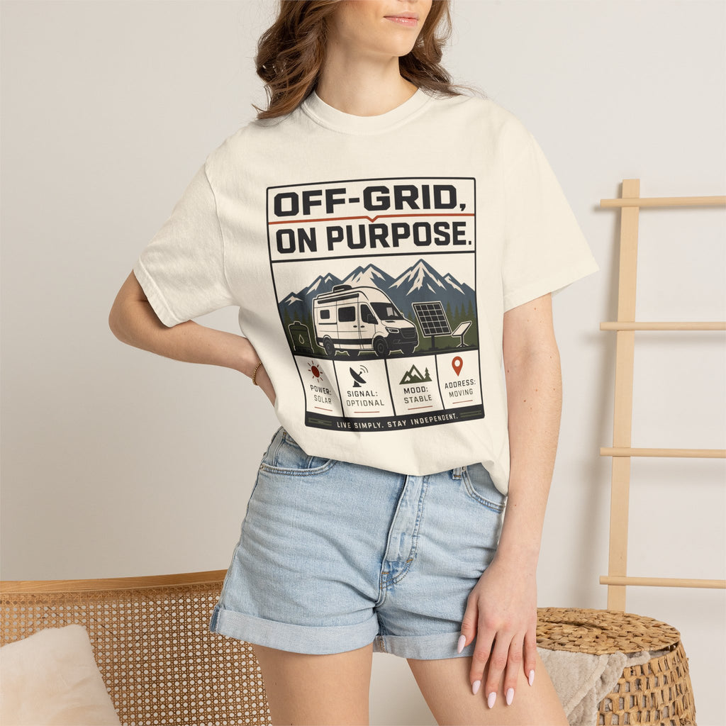 Off Grid On Purpose - T-Shirt