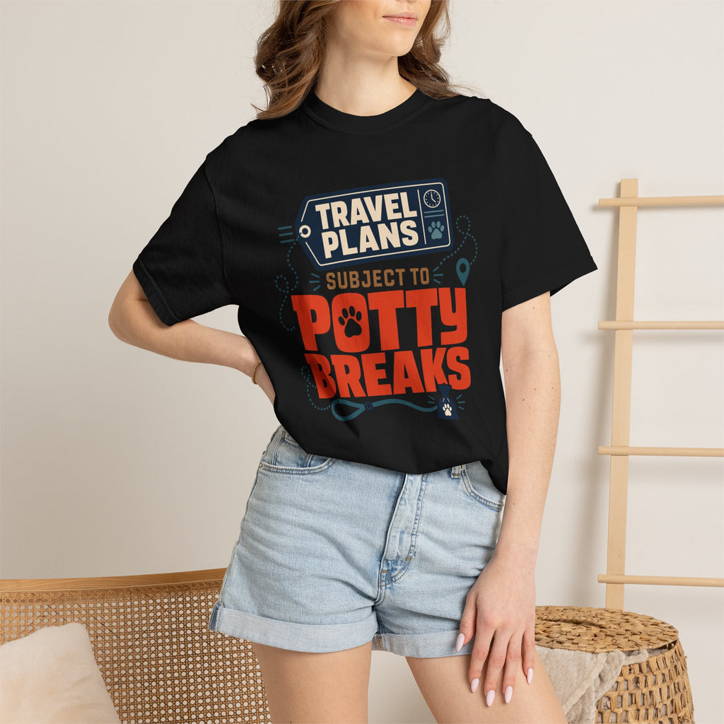 Travel Plans Subject To Potty Breaks - T-Shirt
