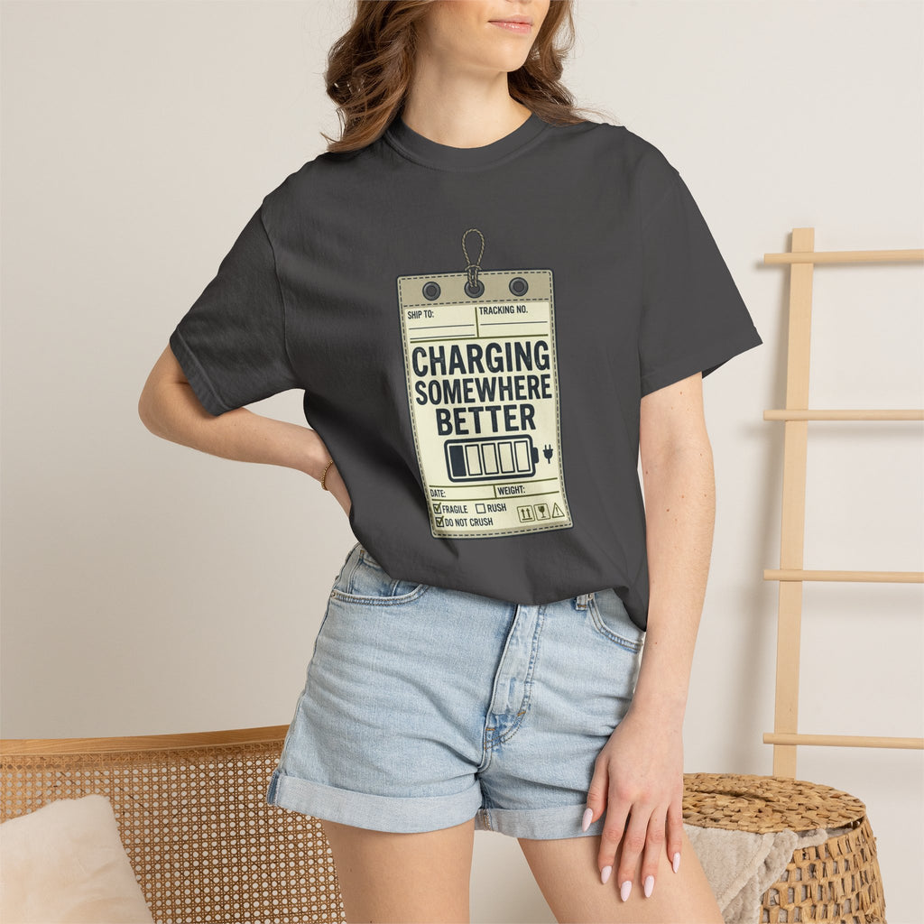 Charging Somewhere Better - T-Shirt