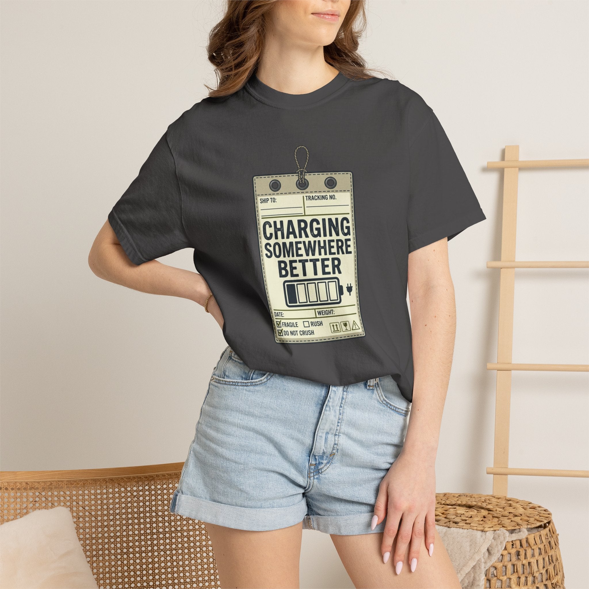 Charging Somewhere Better - T-Shirt
