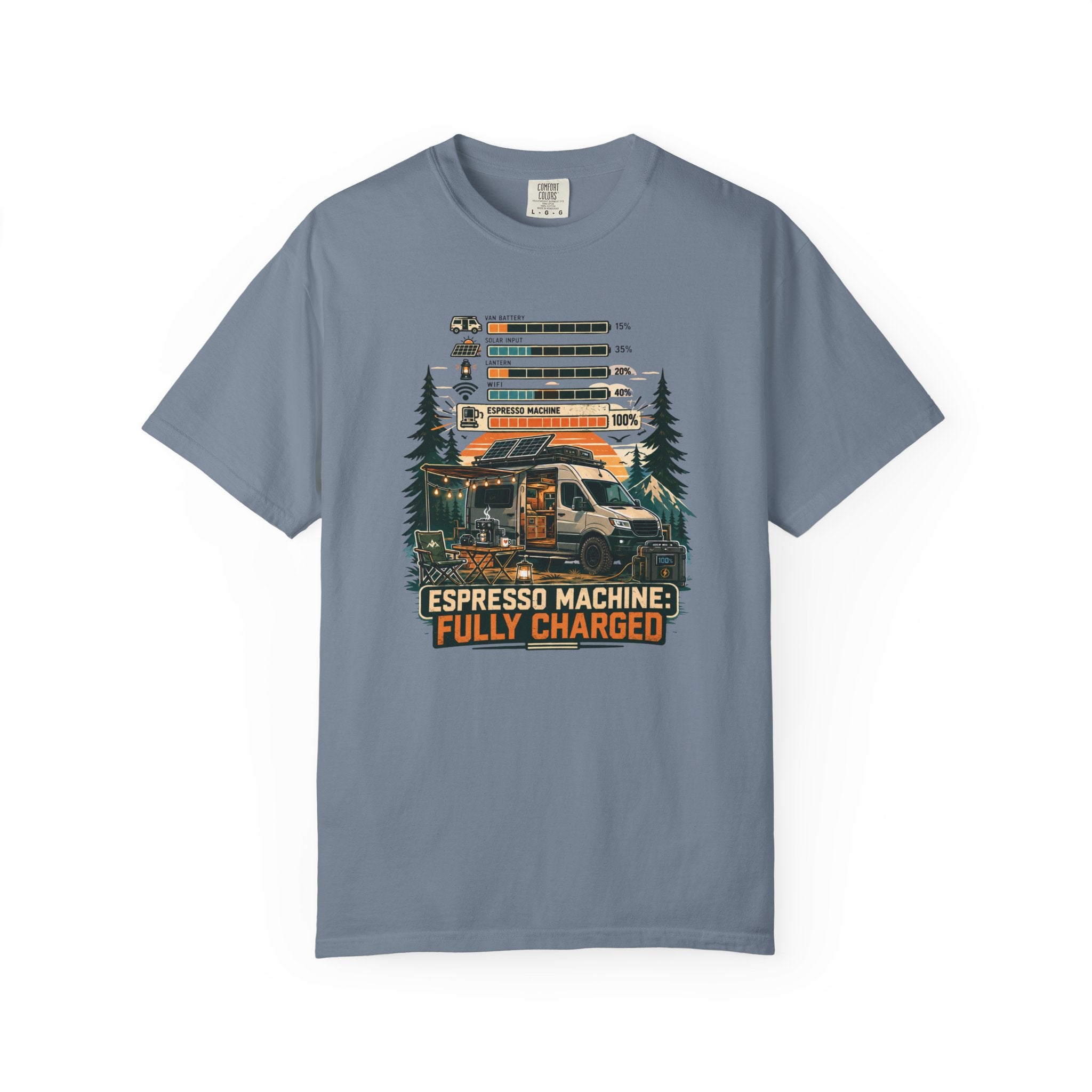 Espresso Machine Fully Charged - T-Shirt