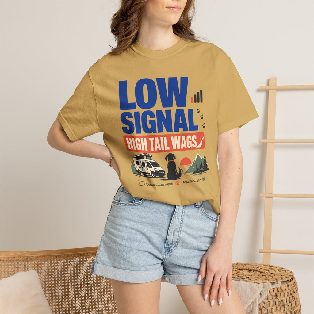 Low Signal High Tail Wags - T-Shirt