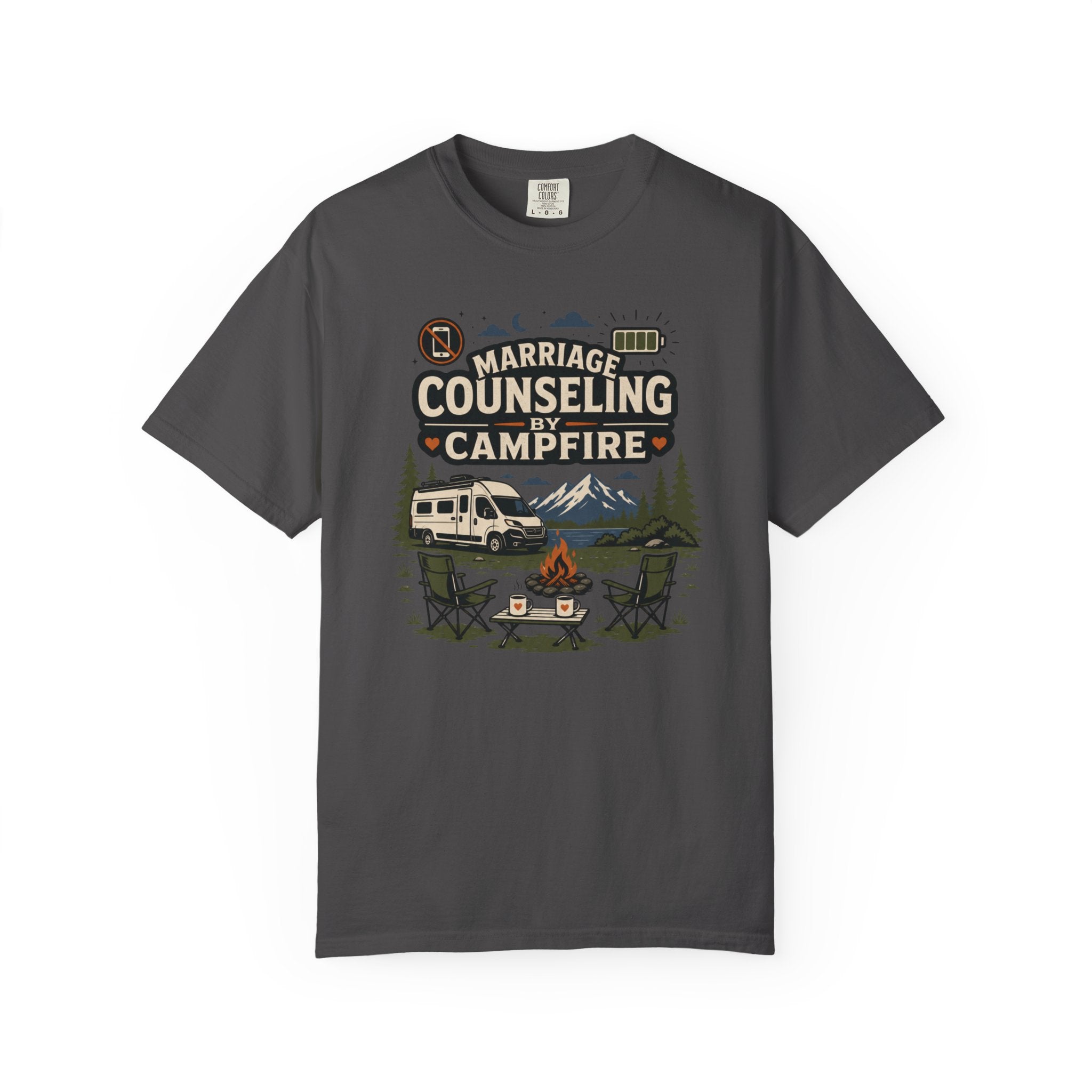 Marriage Counseling By Campfire - T-Shirt