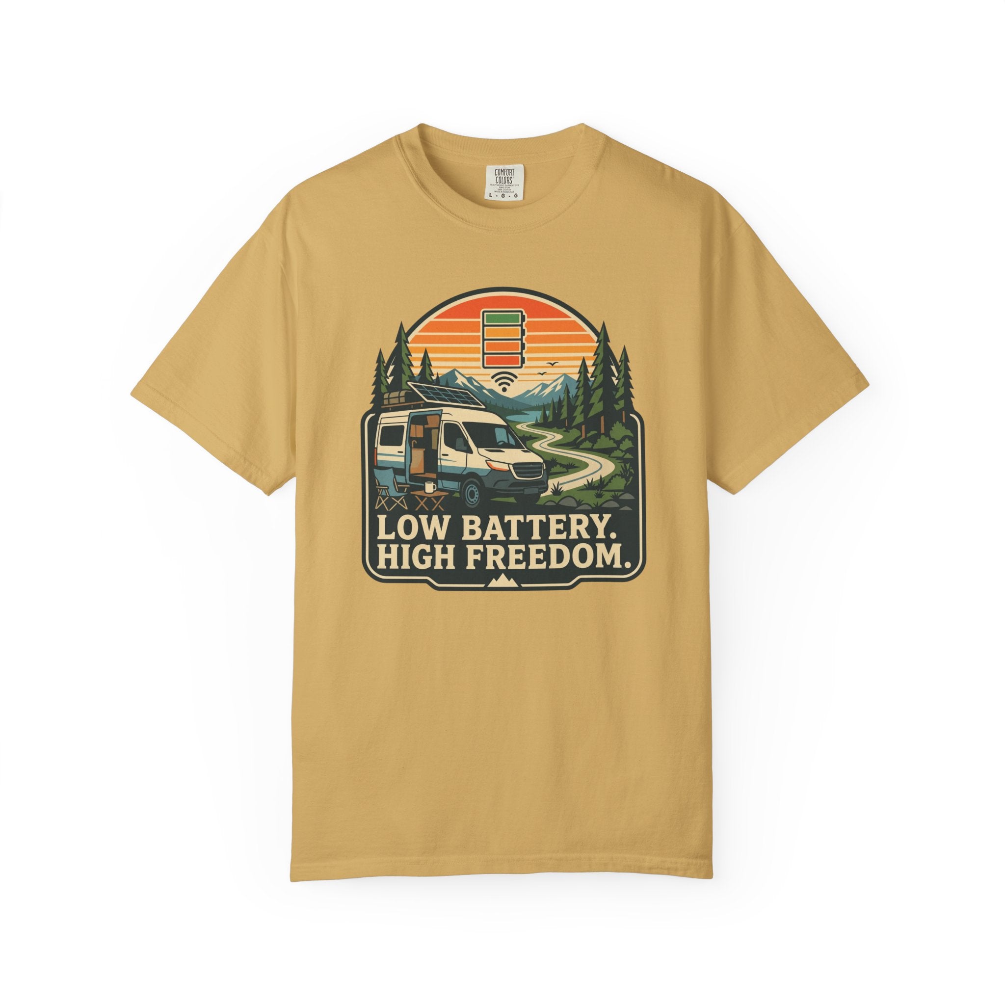 Low Battery High Freedom - T-Shirt