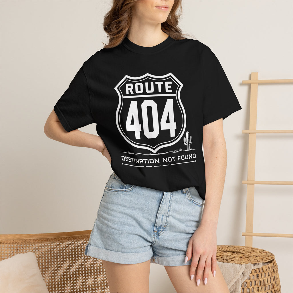 Route 404 Destination Not Found - T-Shirt