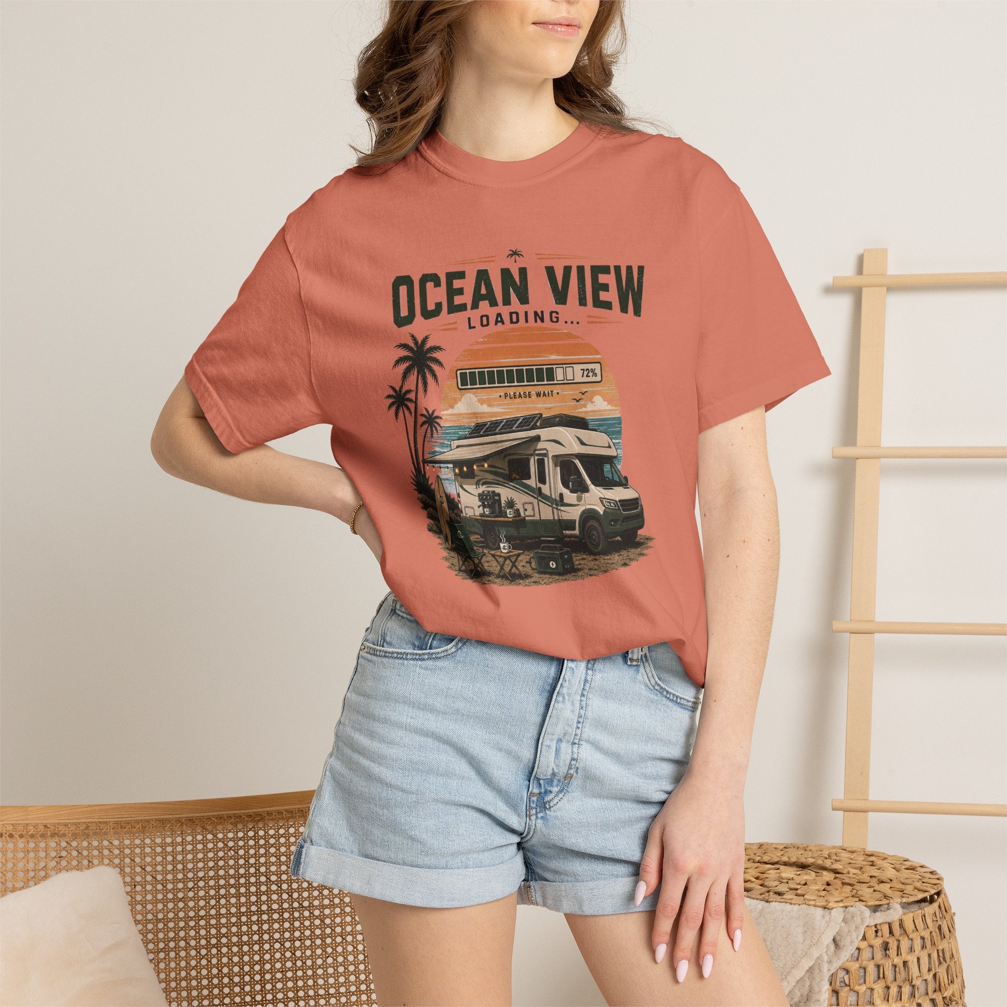 Ocean View Loading - T-Shirt