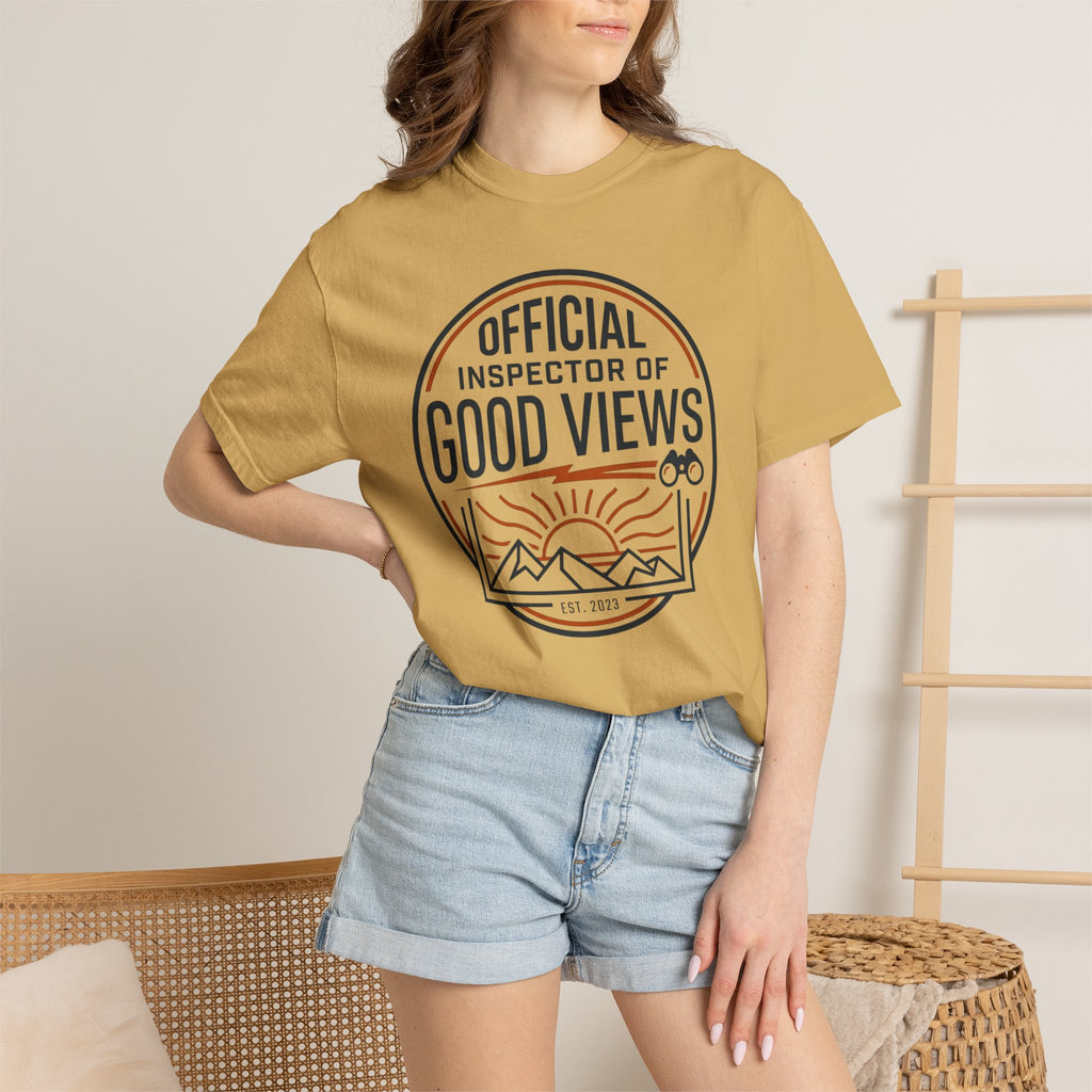 Official Inspector Of Good Views - T-Shirt