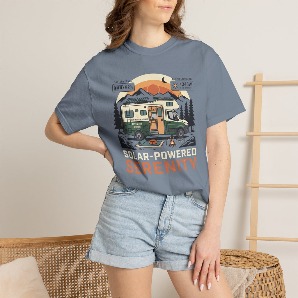 Solar-Powered Serenity - T-Shirt