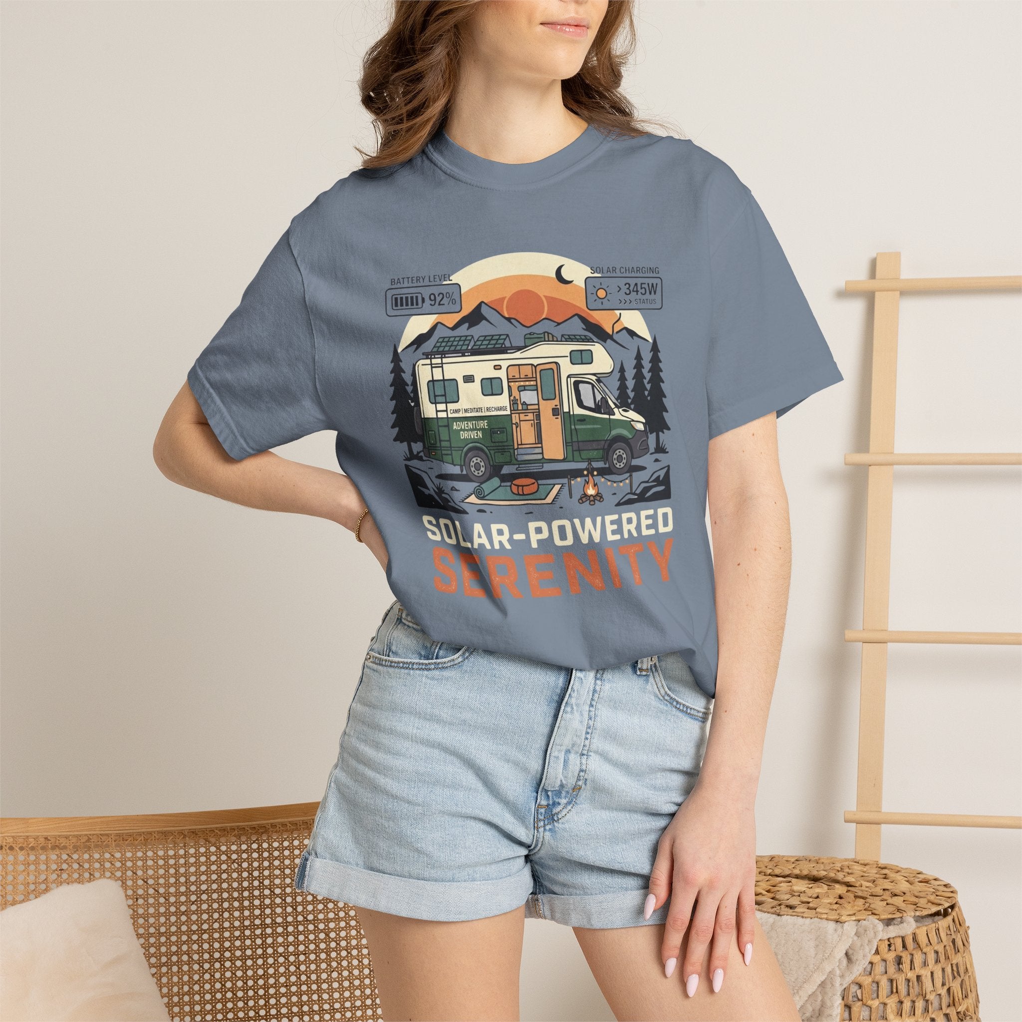 Solar-Powered Serenity - T-Shirt