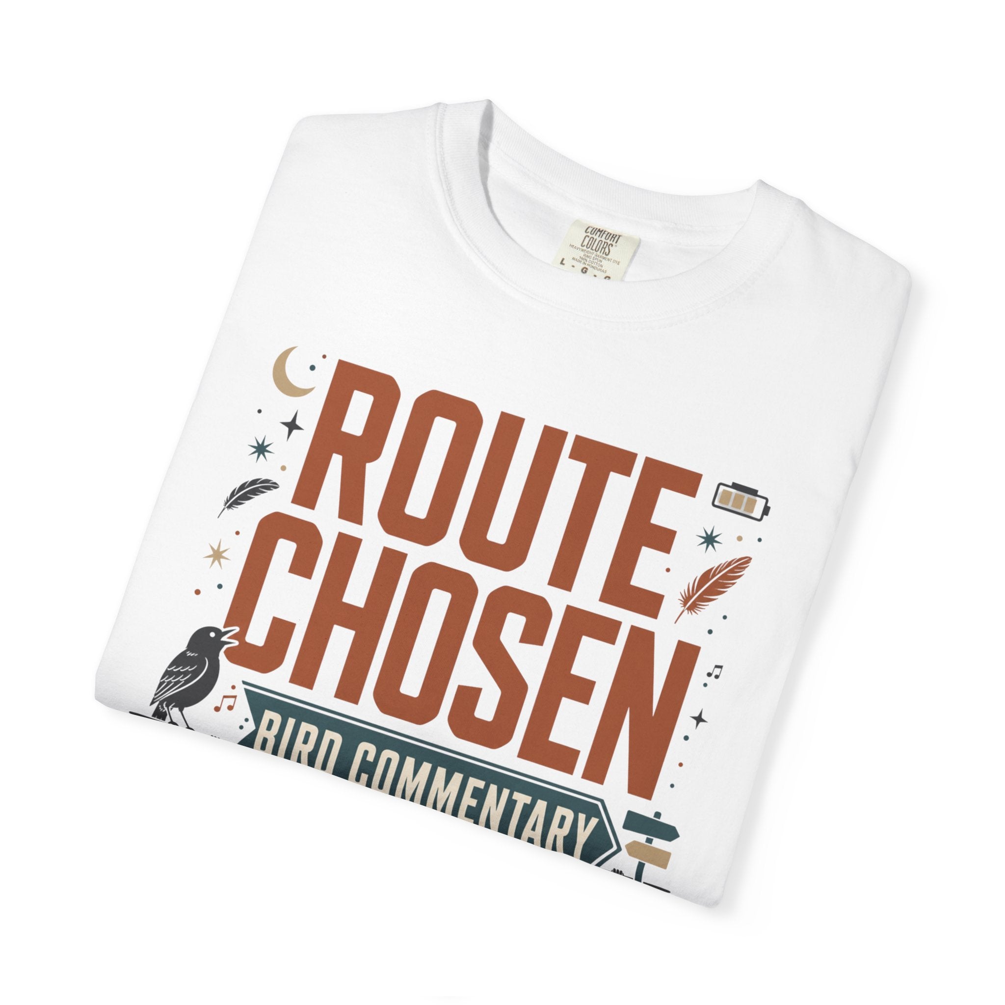 Route Chosen Bird Commentary Included - T-Shirt