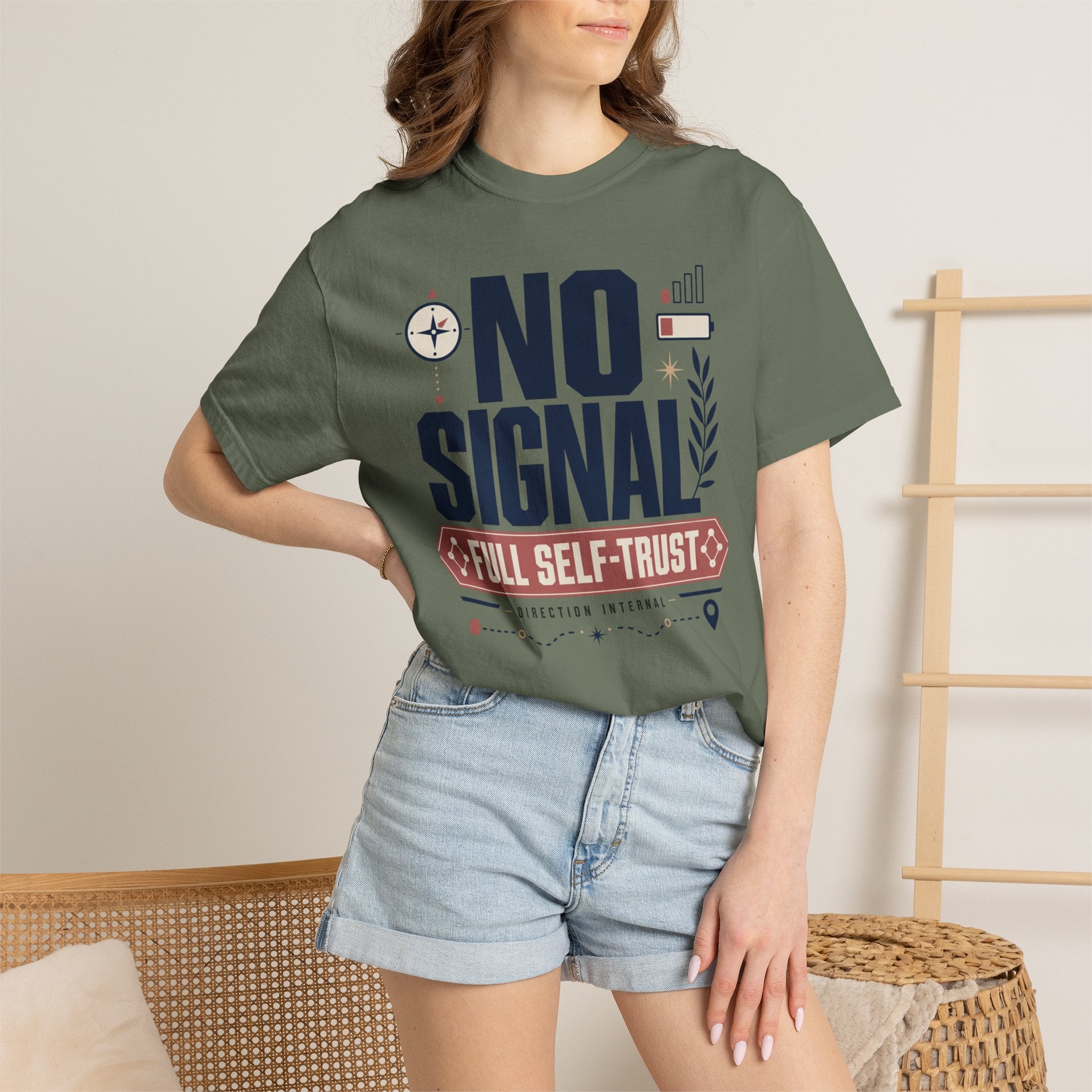 No Signal Full Self Trust - T-Shirt