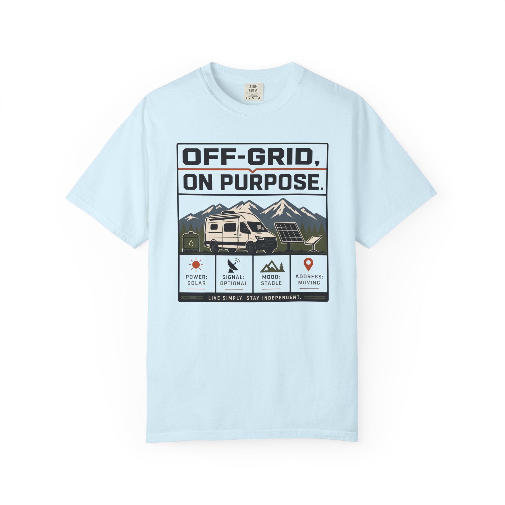 Off Grid On Purpose - T-Shirt