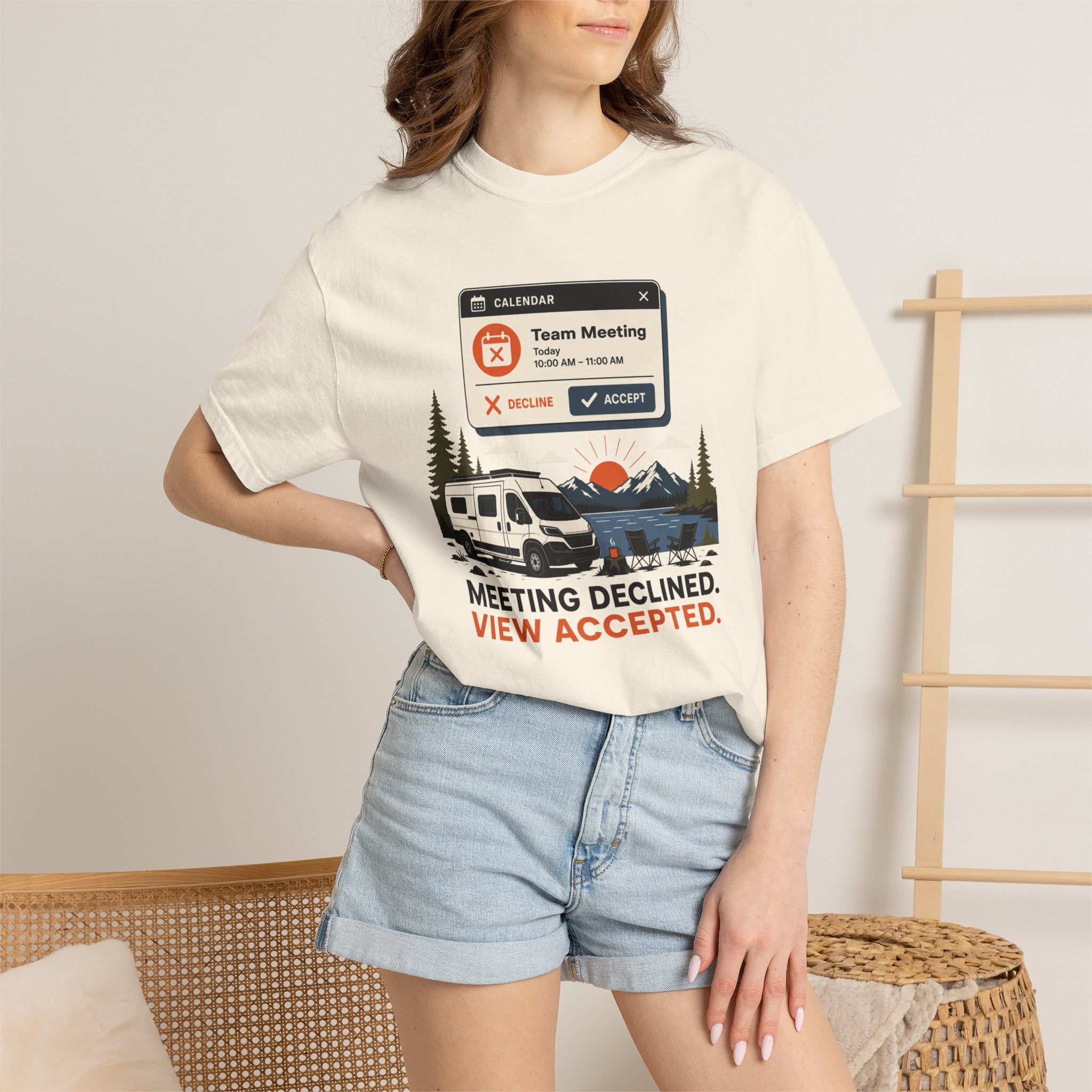 Meeting Declined View Accepted - T-Shirt