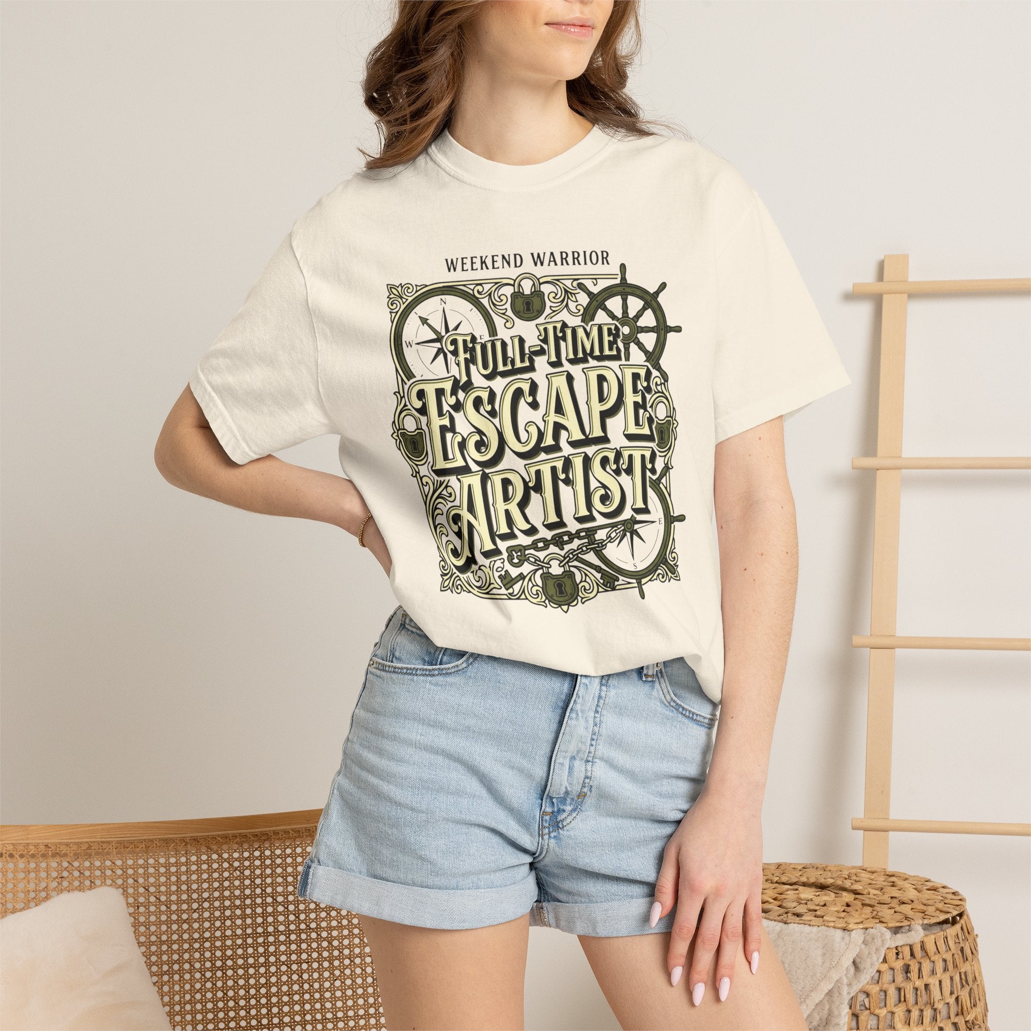 Weekend Warrior Full-Time Escape Artist - T-Shirt