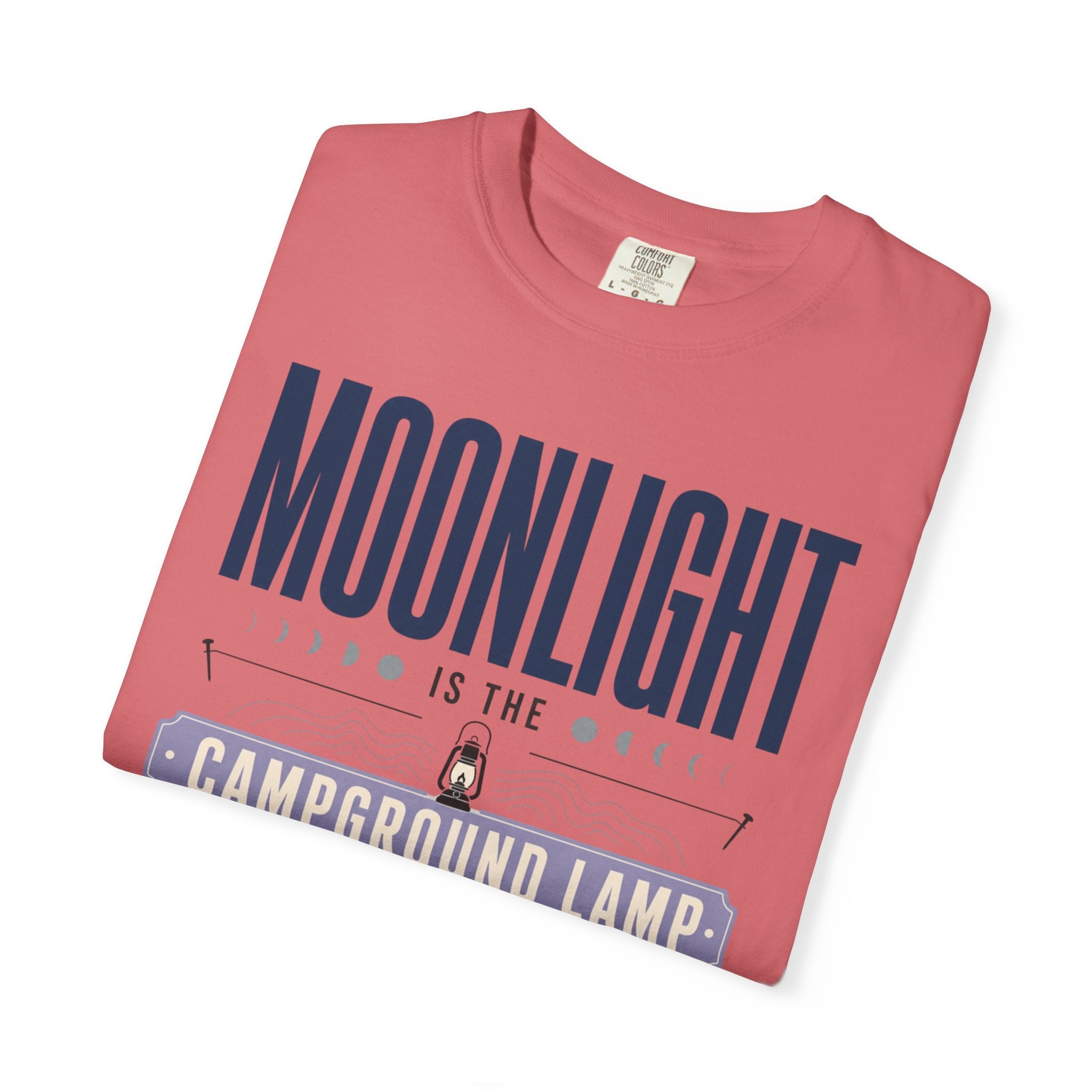 Moonlight Is The Campground Lamp - T-Shirt