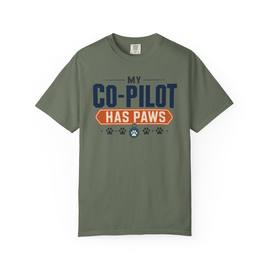 My Co Pilot Has Paws - T-Shirt