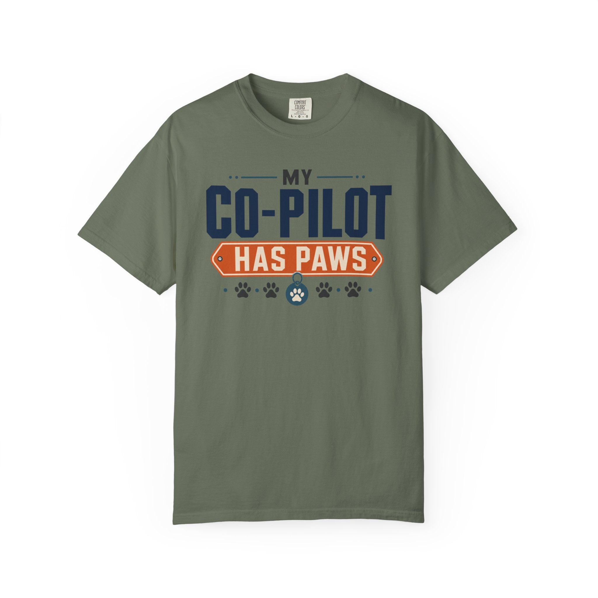 My Co Pilot Has Paws - T-Shirt