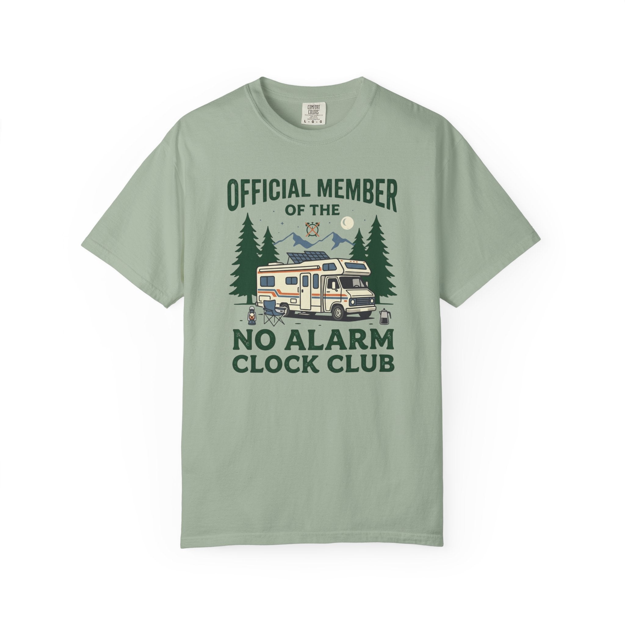 No Alarm Clock Club - T-Shirt