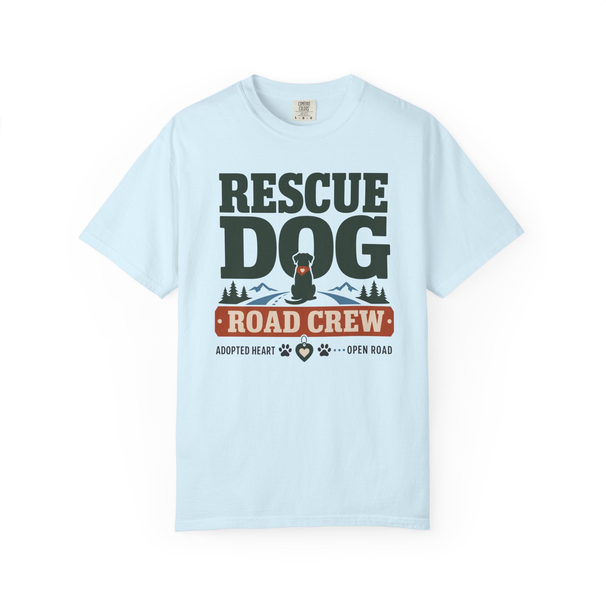 Rescue Dog Road Crew - T-Shirt