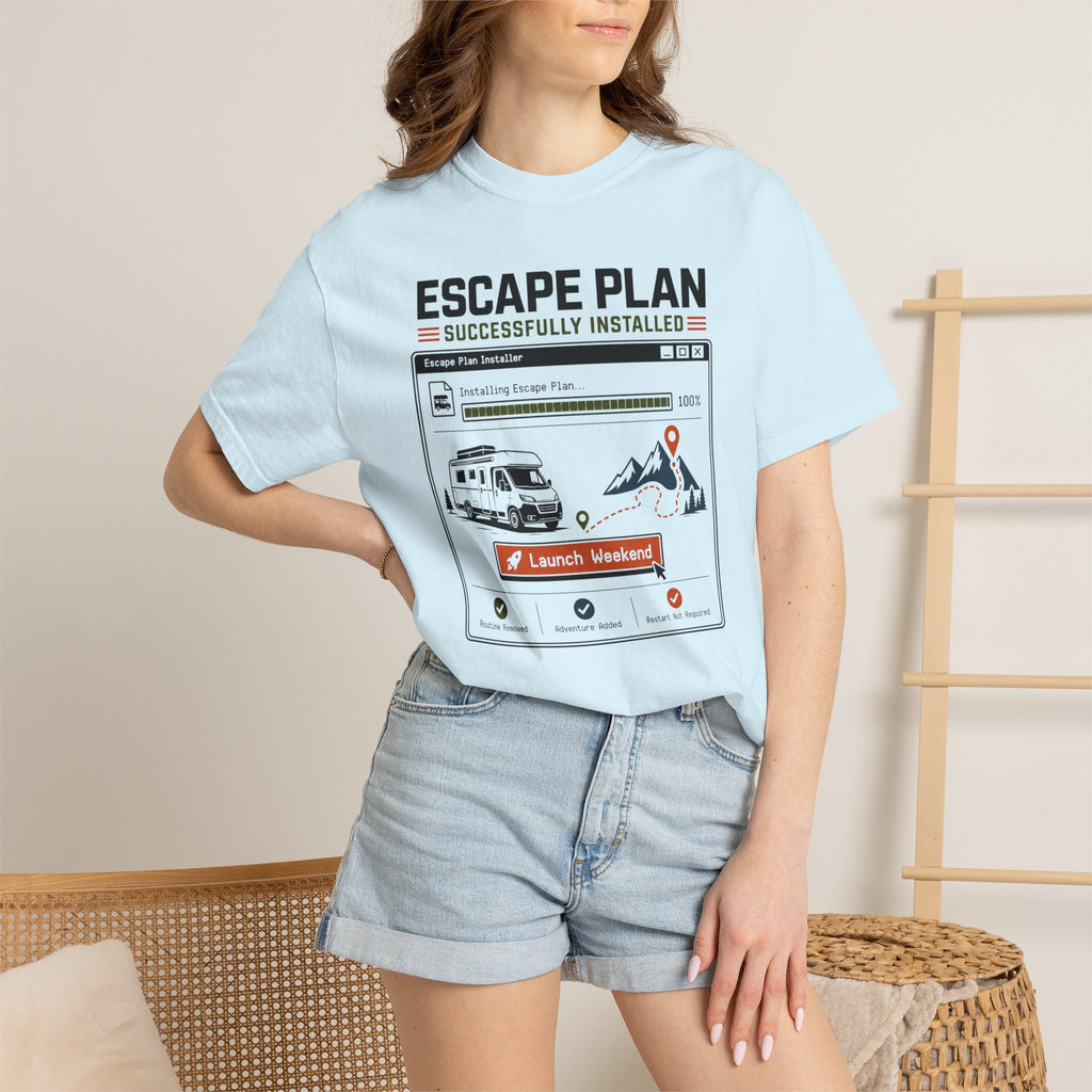 Escape Plan Successfully Installed - T-Shirt