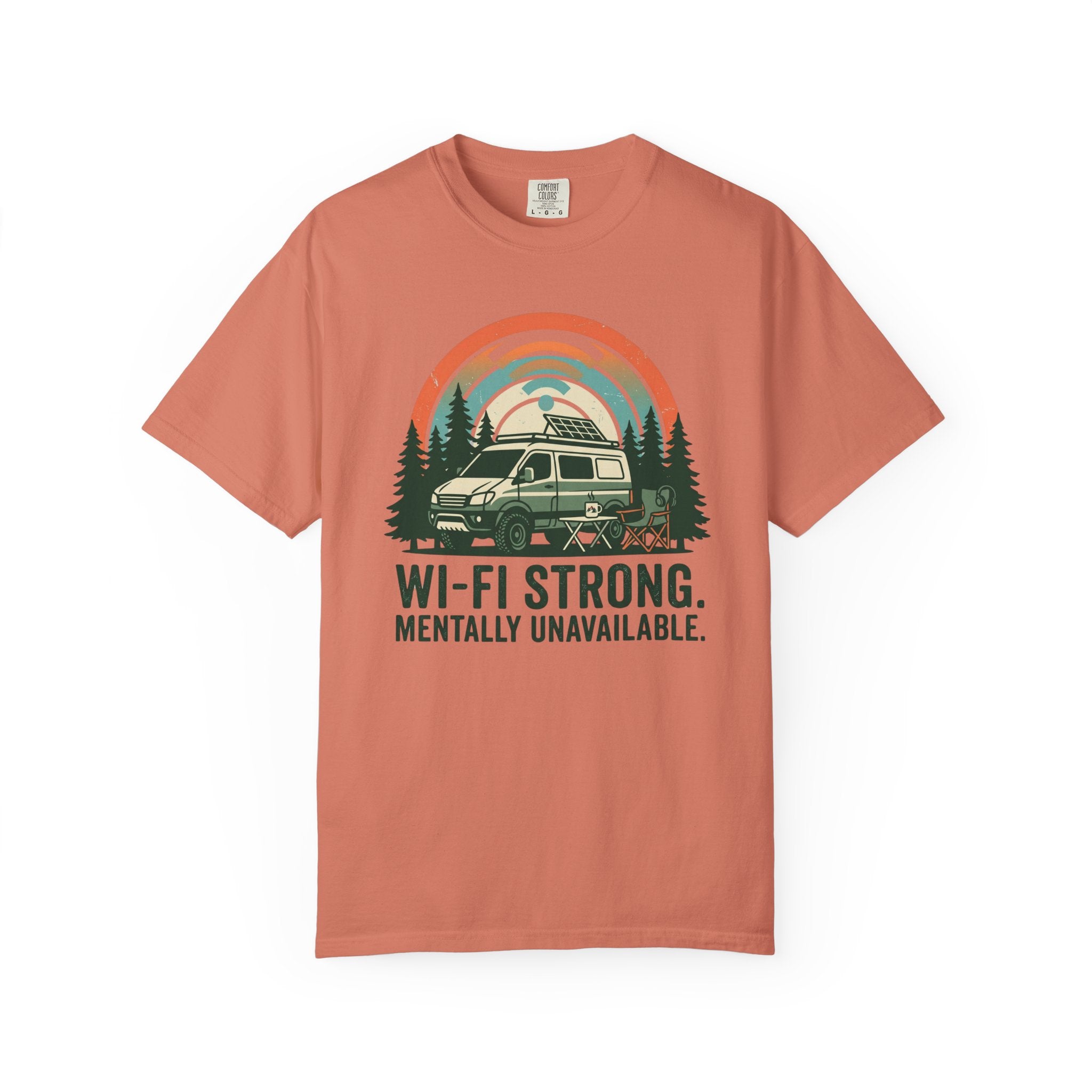 Wifi Strong Mentally Unavailable - T-Shirt