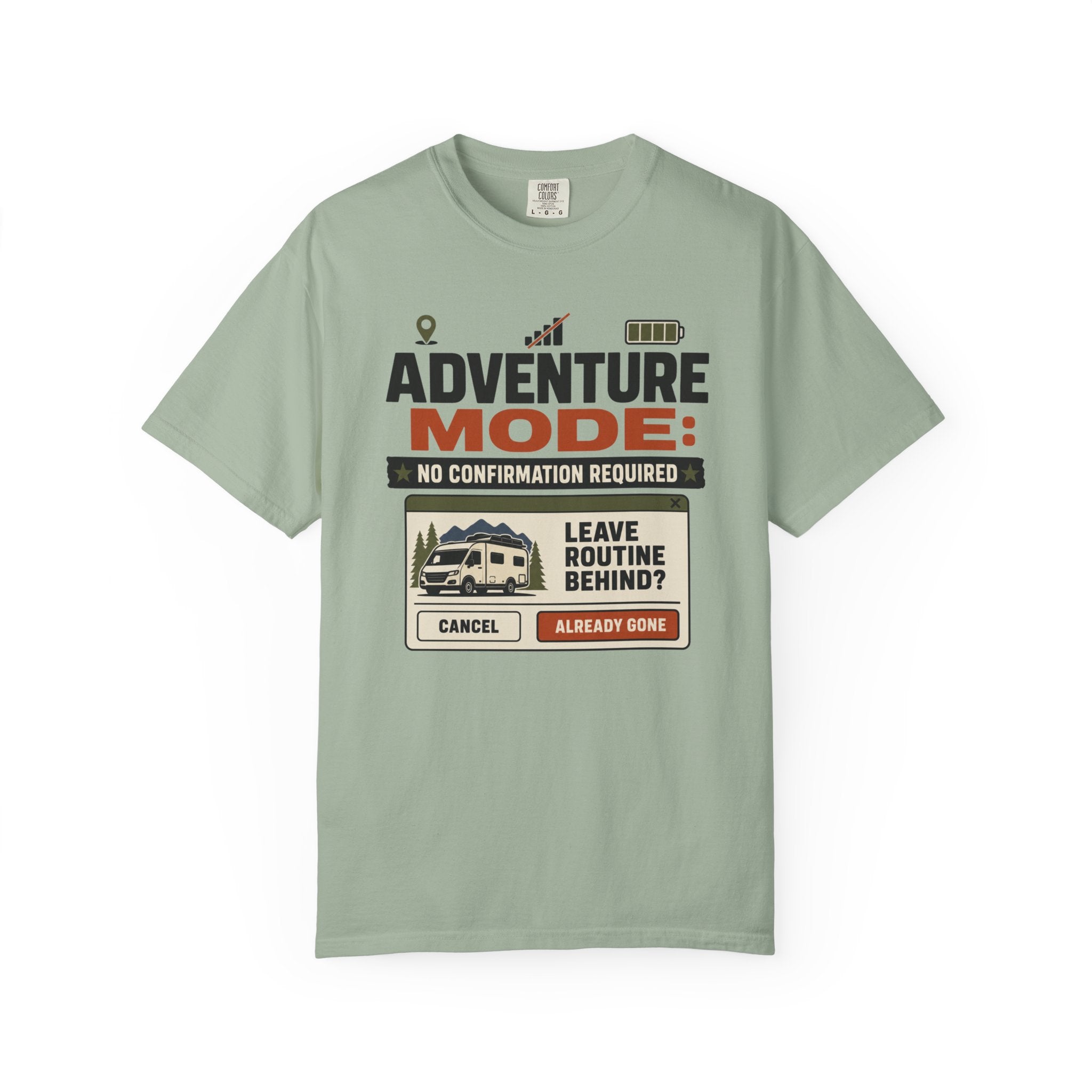 Adventure Mode No Confirmation Required - T-Shirt