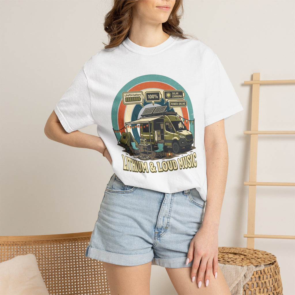 Lithium and Loud Music - T-Shirt