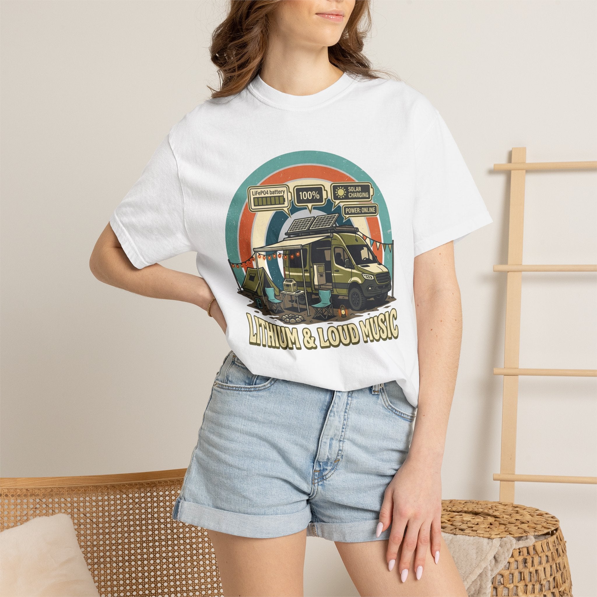 Lithium and Loud Music - T-Shirt