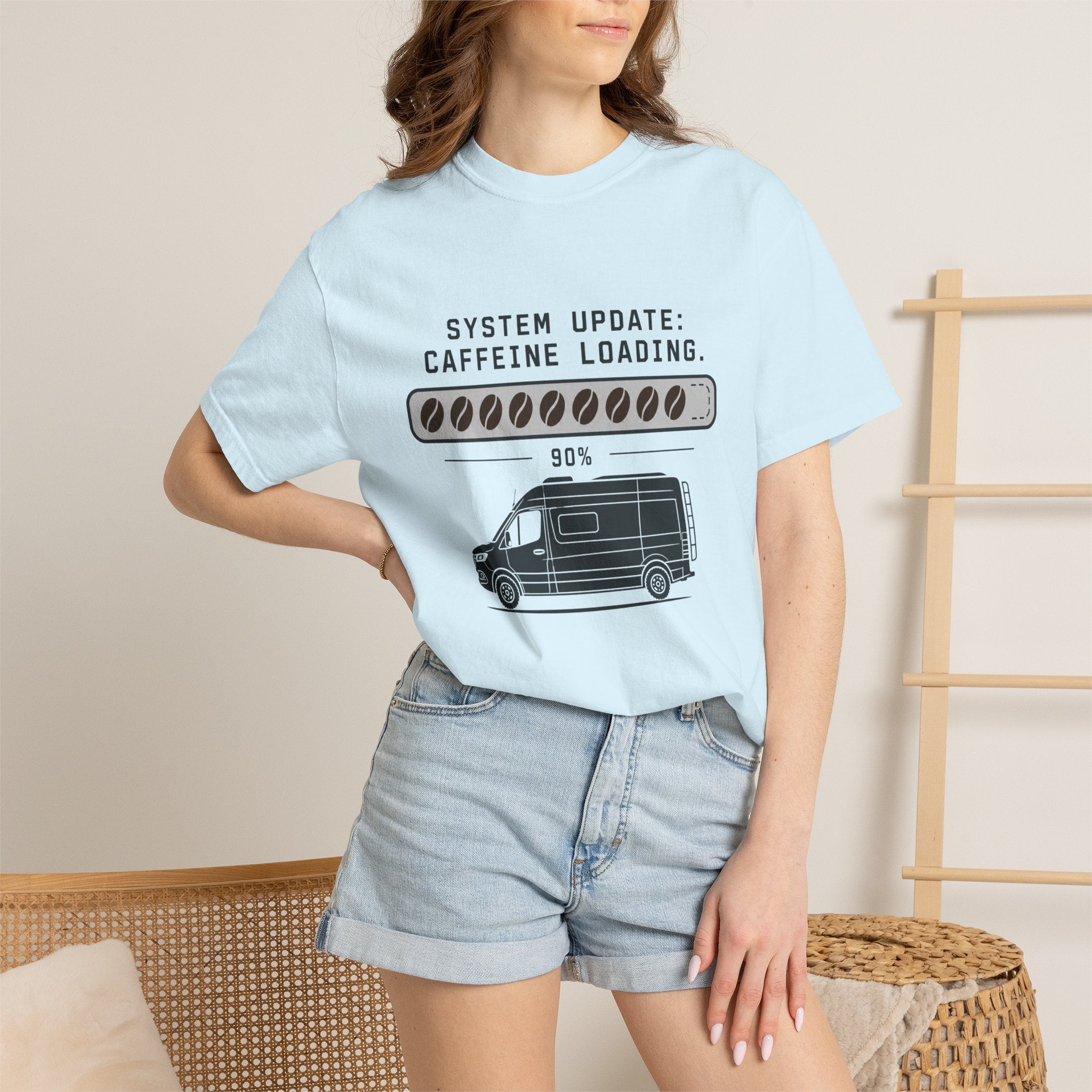 System Update Caffeine Loading - T-Shirt