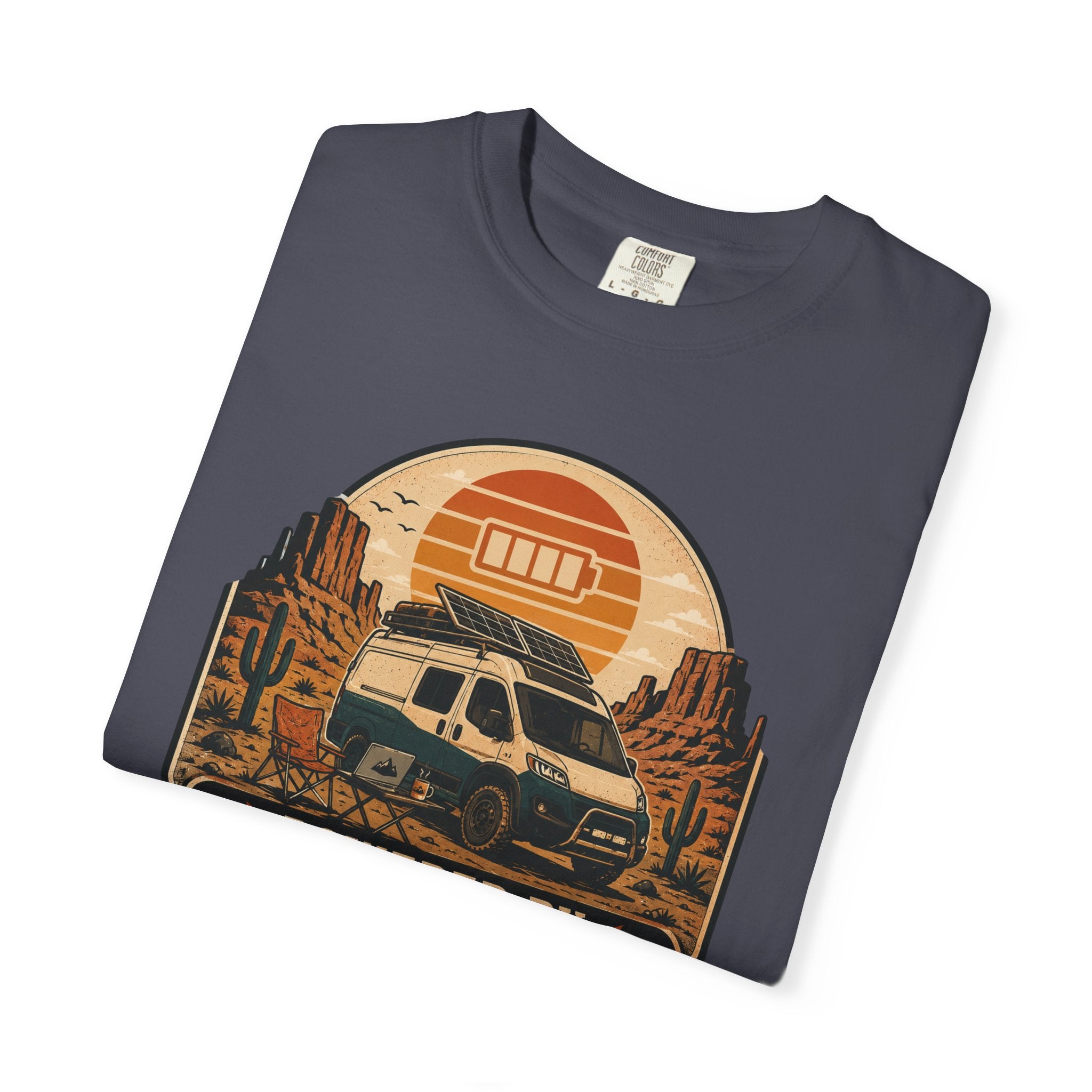 Powered By Solar and Sarcasm - T-Shirt