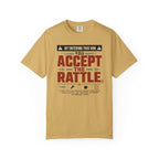 By Entering This Van You Accept The Rattle - T-Shirt