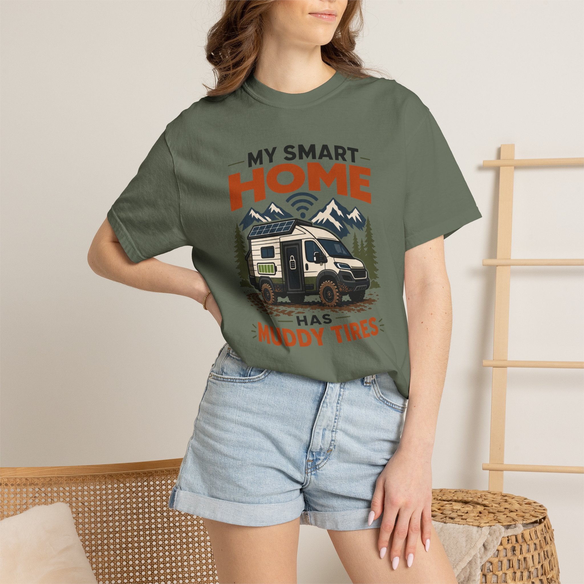 My Smart Home Has Muddy Tires - T-Shirt