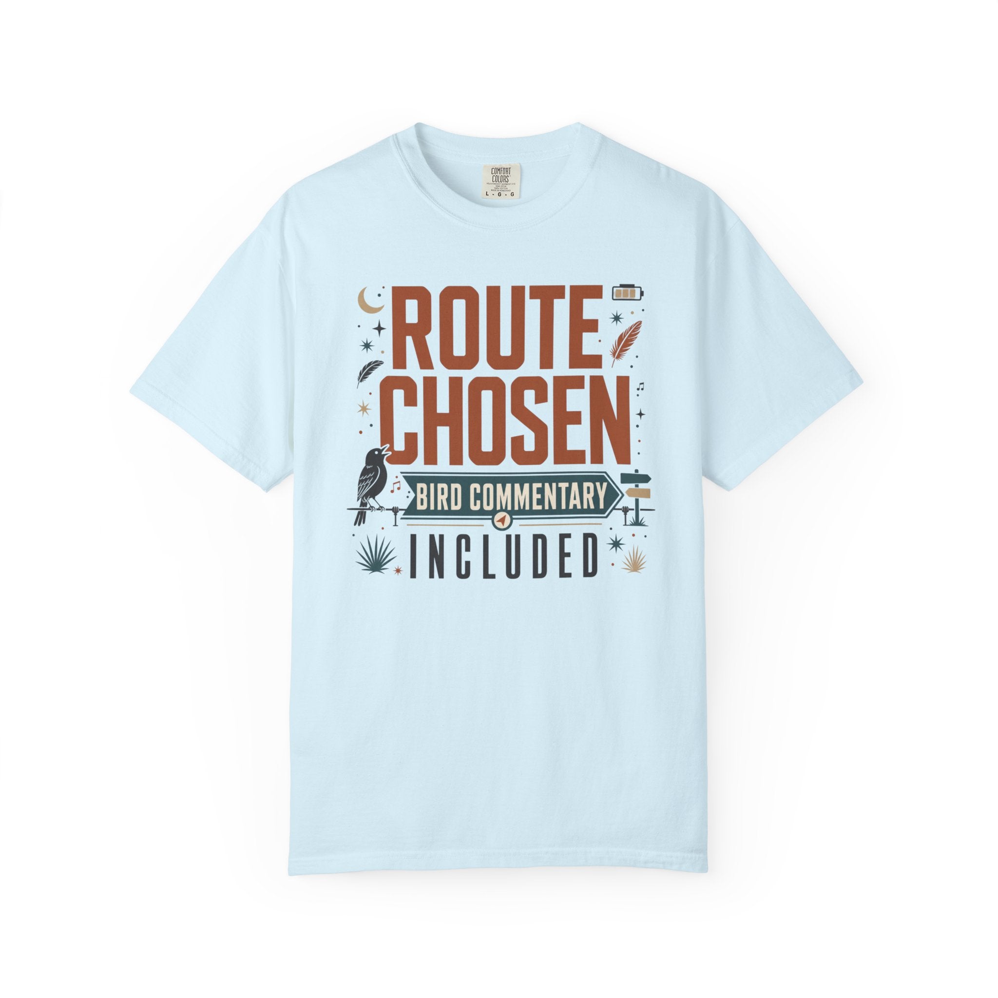 Route Chosen Bird Commentary Included - T-Shirt