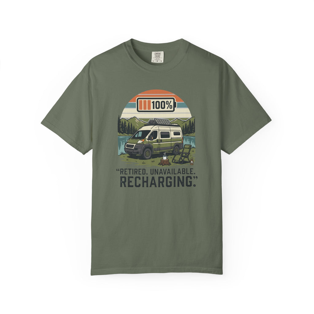 Retired Unavailable Recharging - T-Shirt