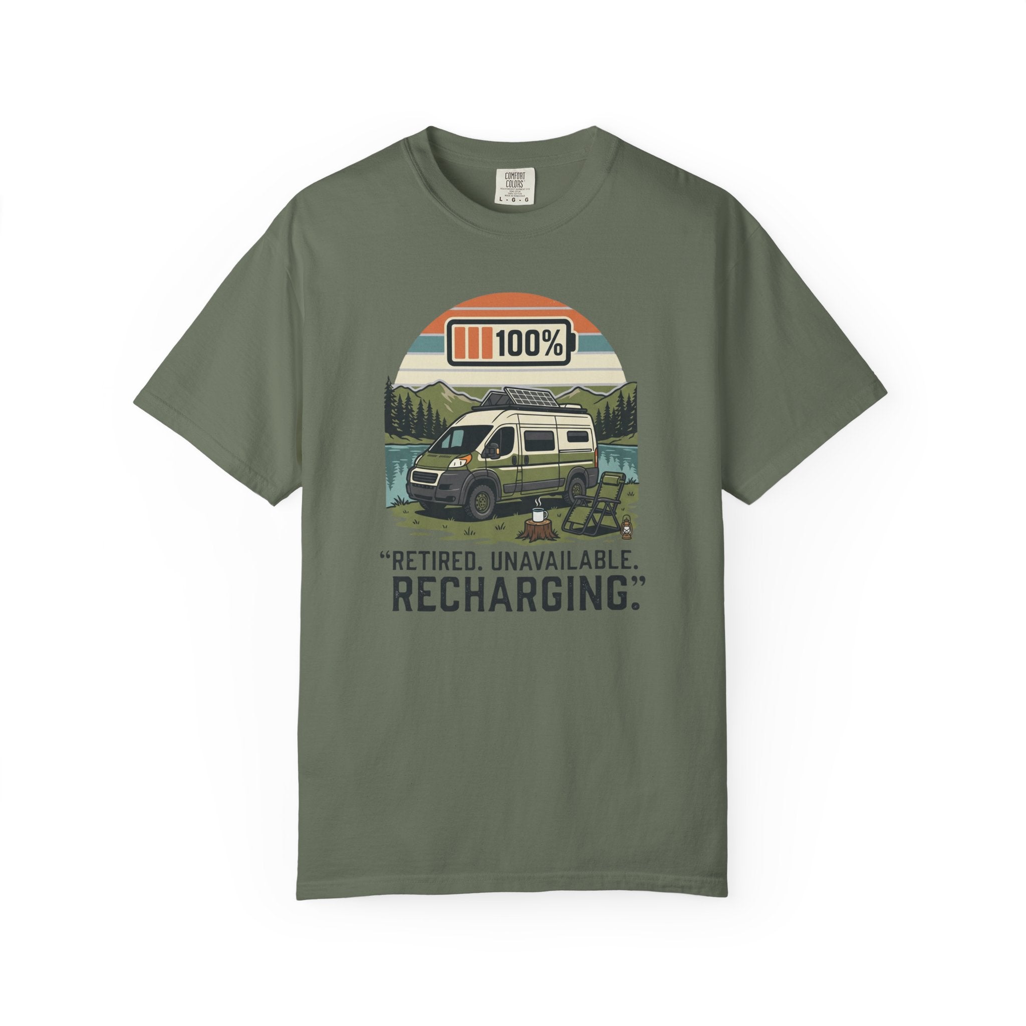 Retired Unavailable Recharging - T-Shirt