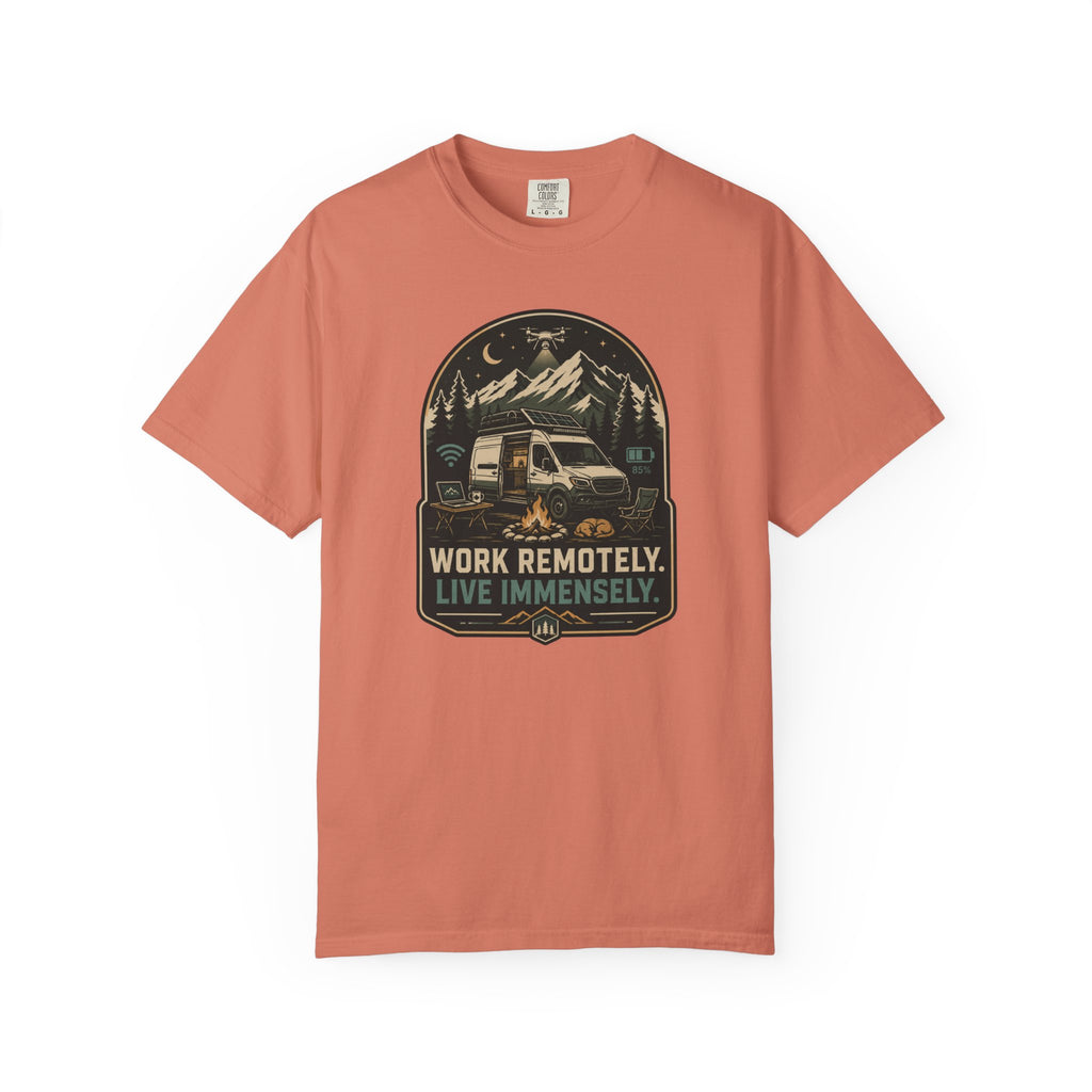 Work Remotely Live Immensely - T-Shirt