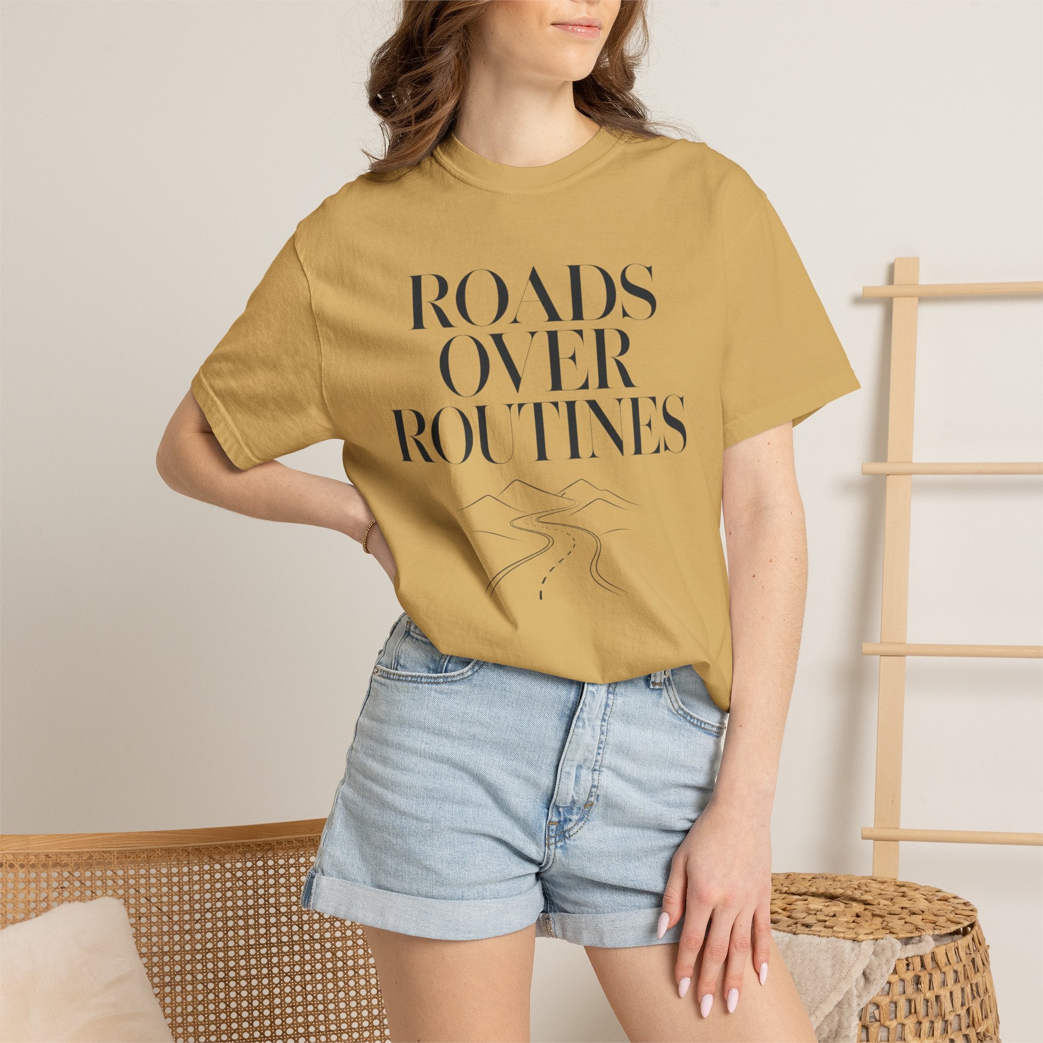 Roads Over Routines - T-Shirt