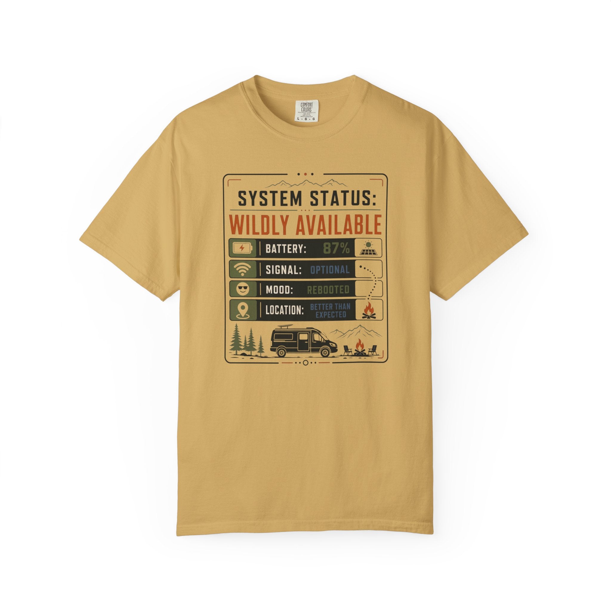 System Status Wildly Available - T-Shirt