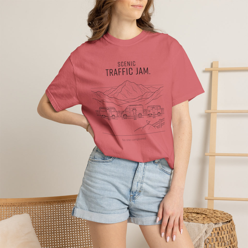 Sunset Traffic Jam No One Complained - T-Shirt