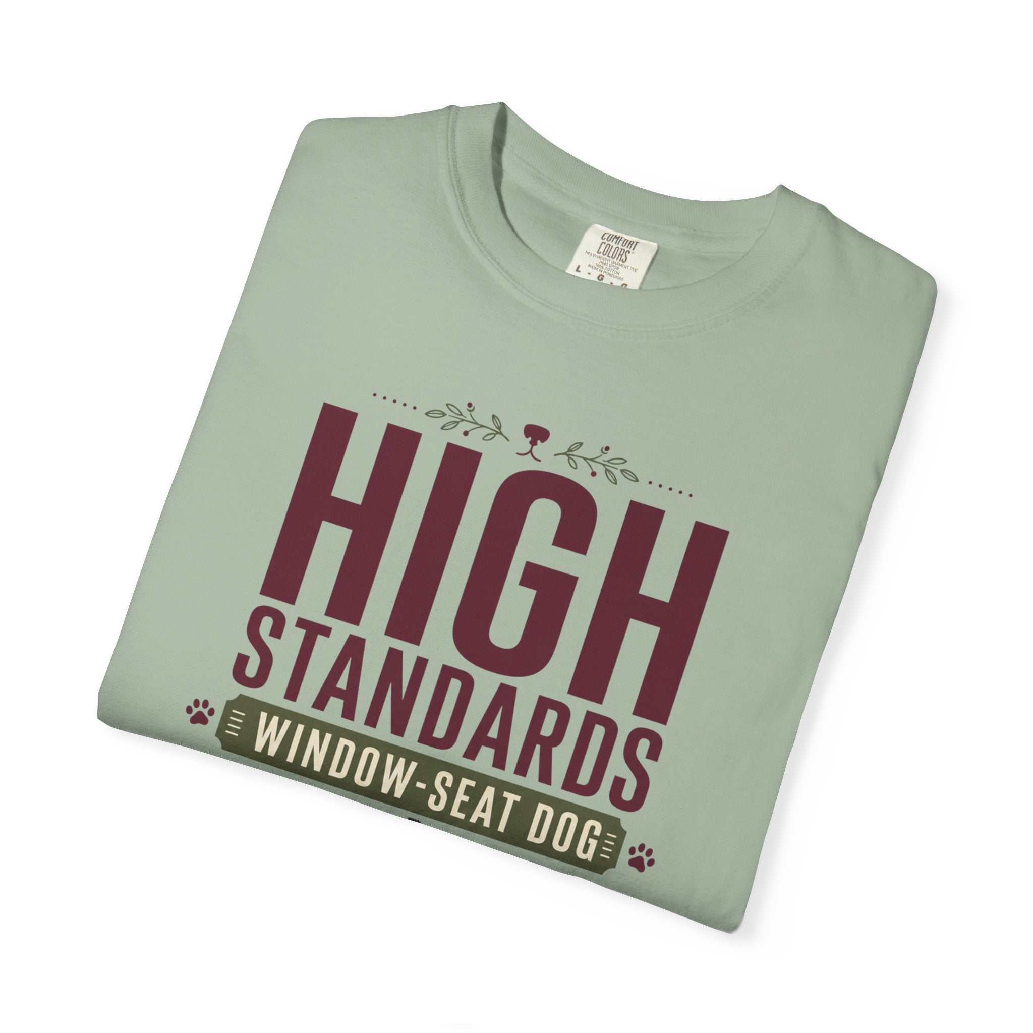 High Standards Window Seat Dog - T-Shirt