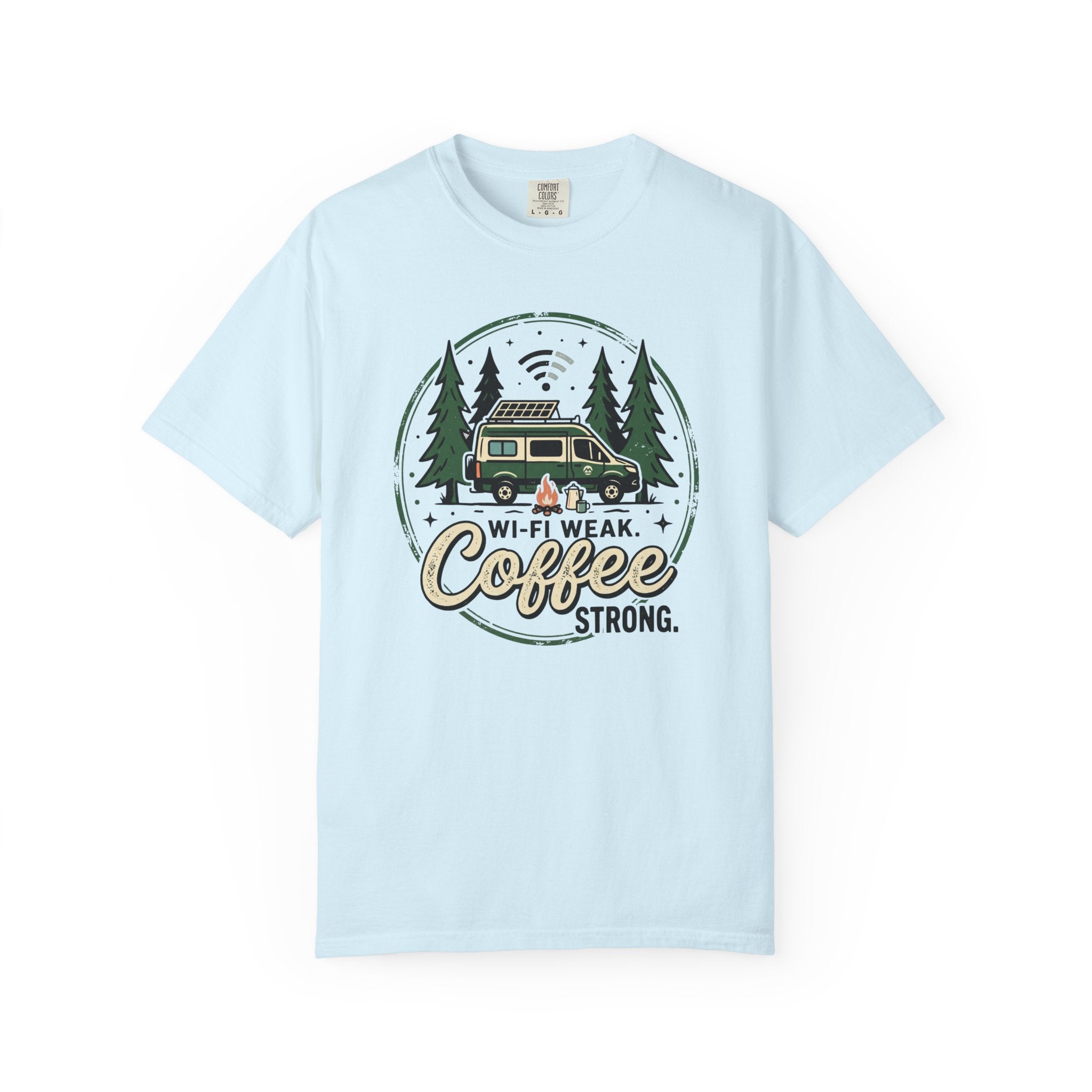 Wifi Weak Coffee Strong - T-Shirt