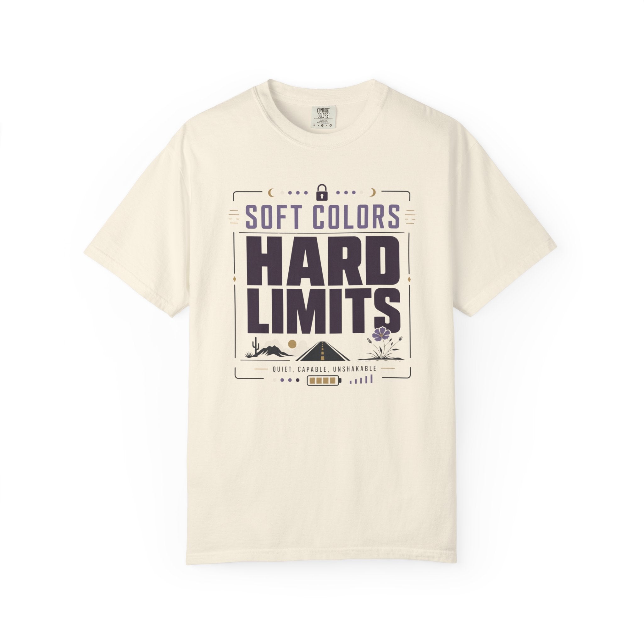 Soft Colors Hard Limits - T-Shirt