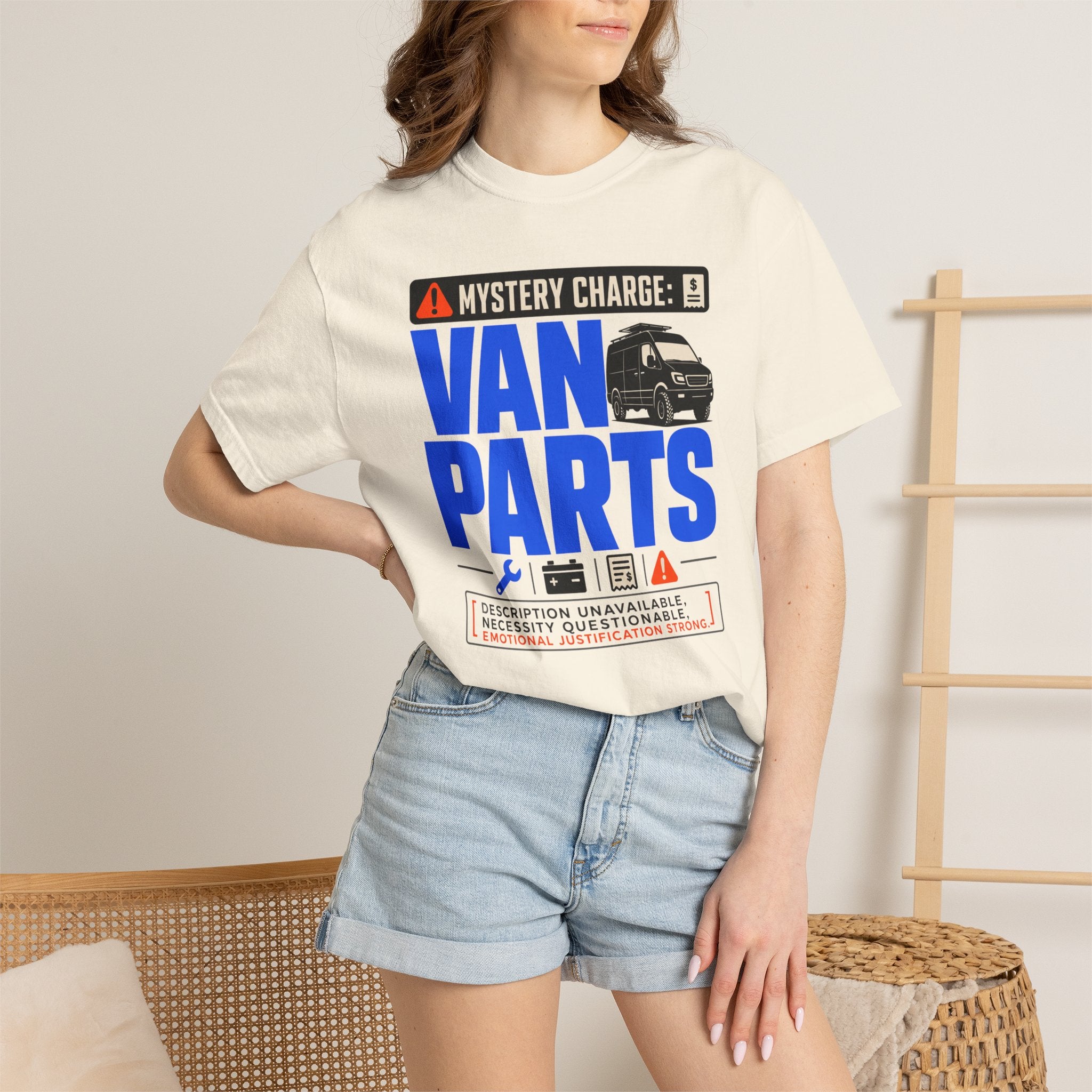 Mystery Charge Van Parts - T-Shirt
