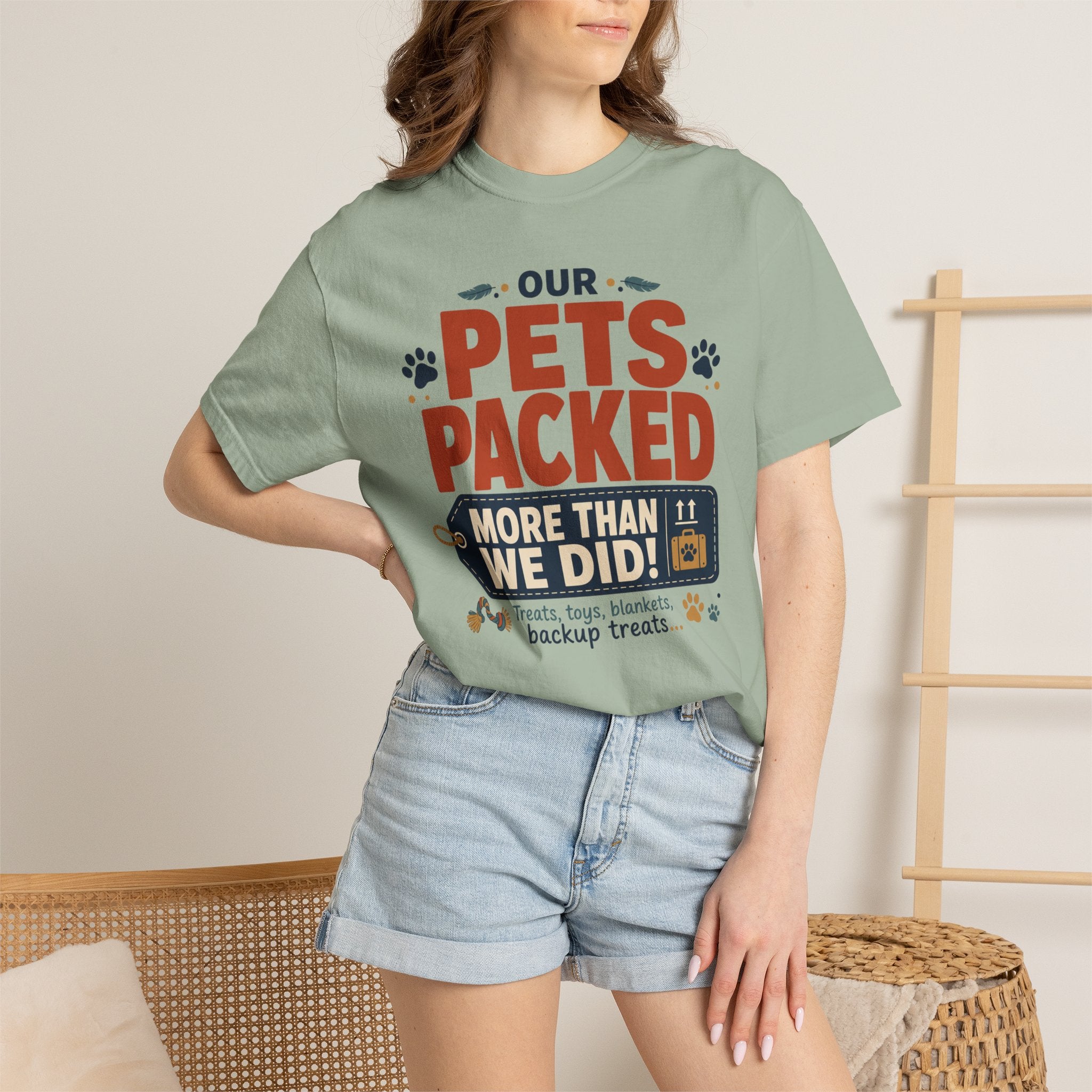 Our Pets Packed More Than We Did - T-Shirt