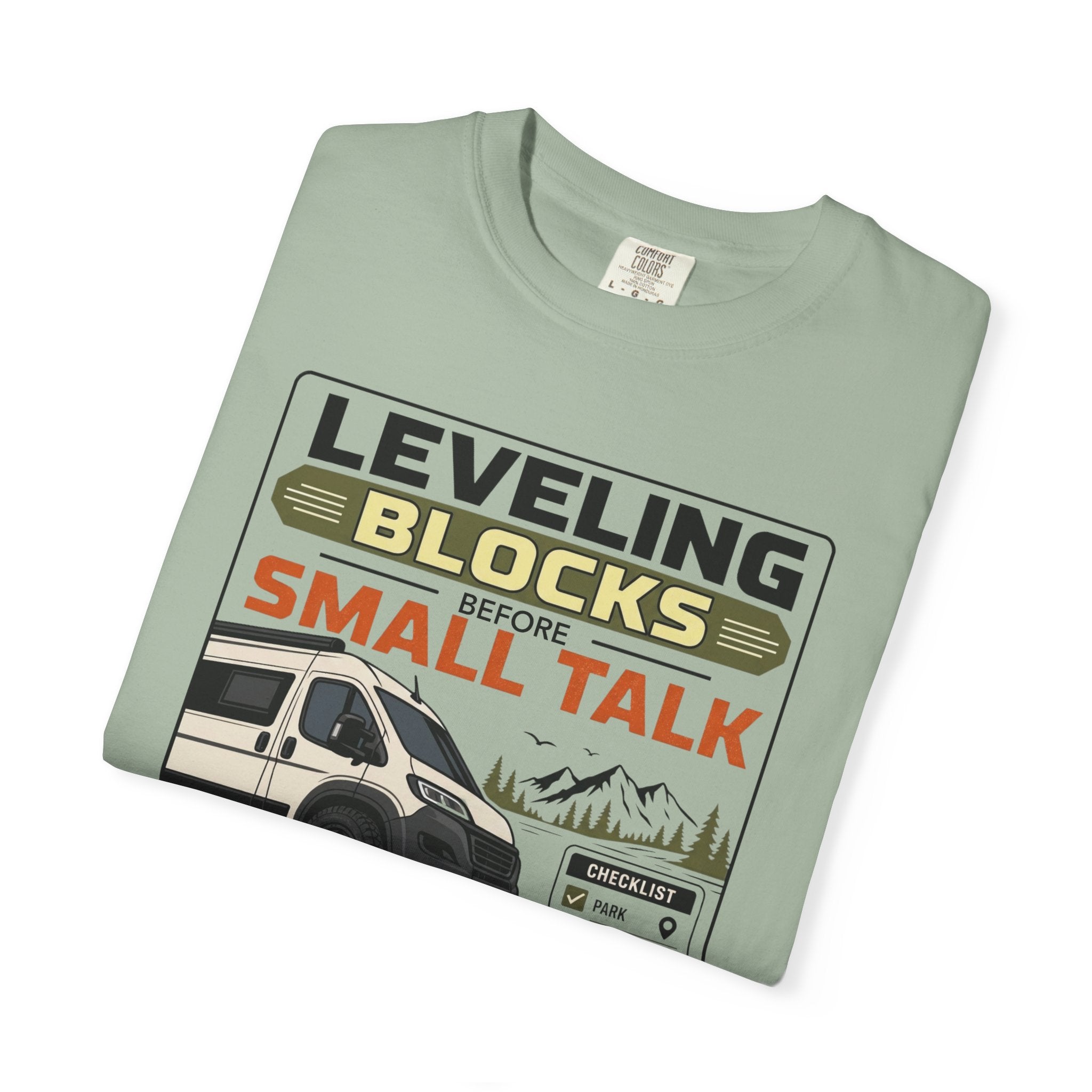 Leveling Blocks Before Small Talk - T-Shirt