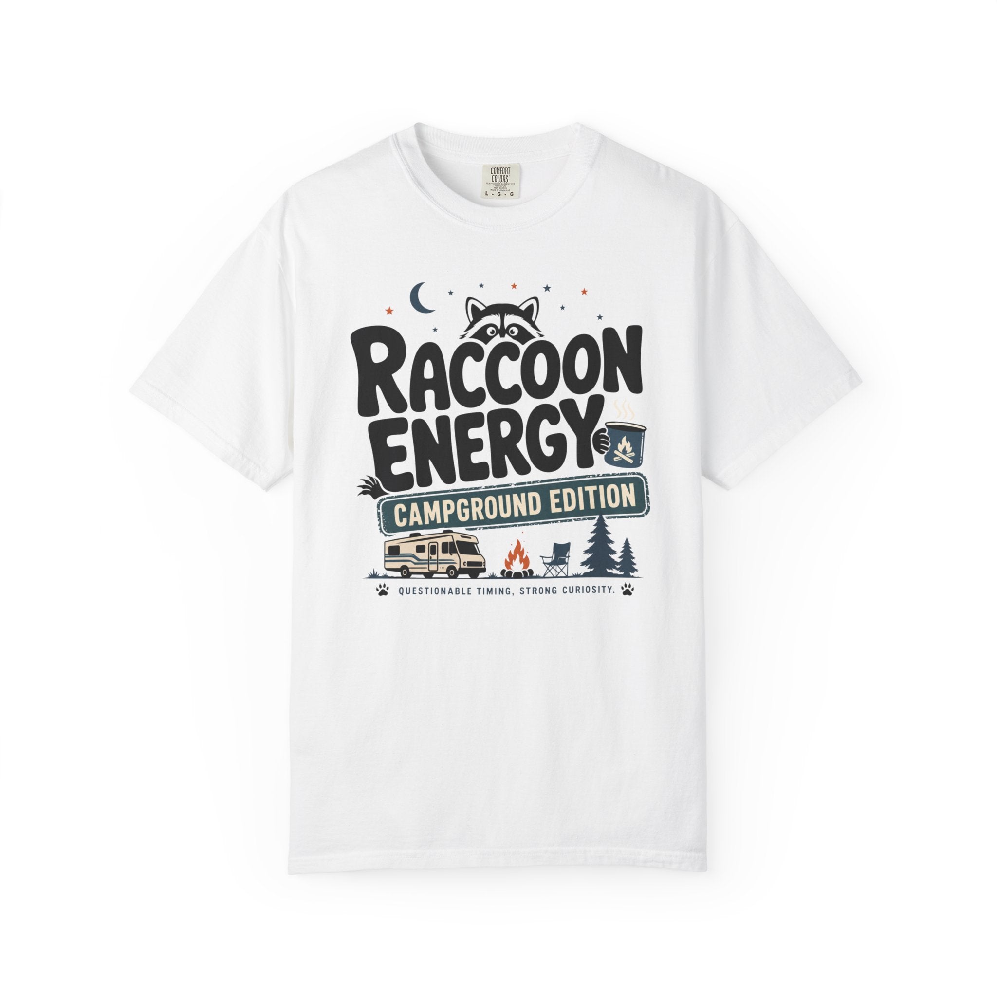Raccoon Energy Campground Edition - T-Shirt