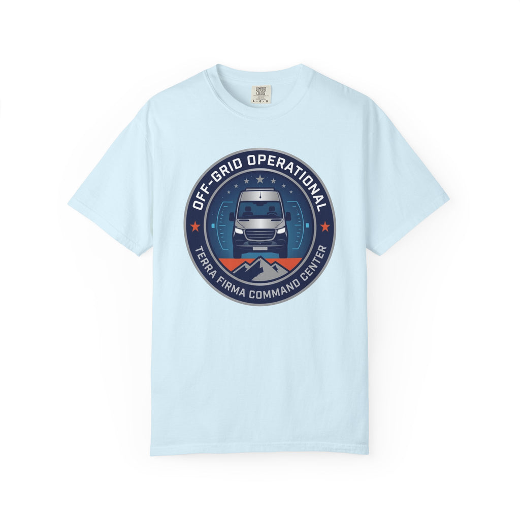 Off-grid Operational Terra Firma Command Center - T-Shirt