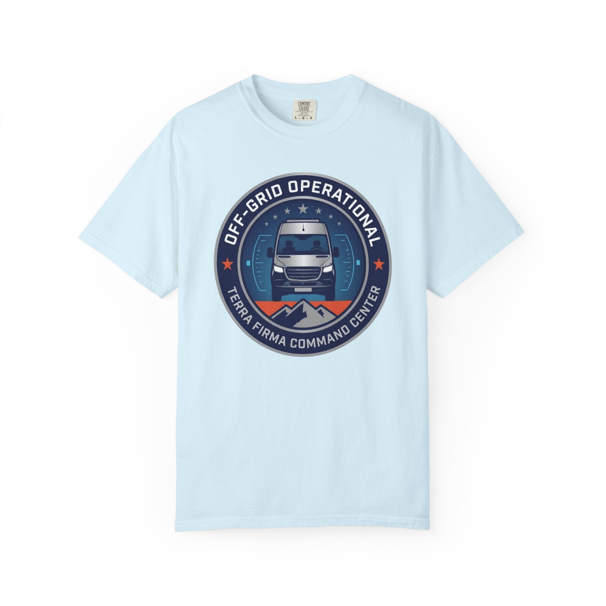 Off-grid Operational Terra Firma Command Center - T-Shirt